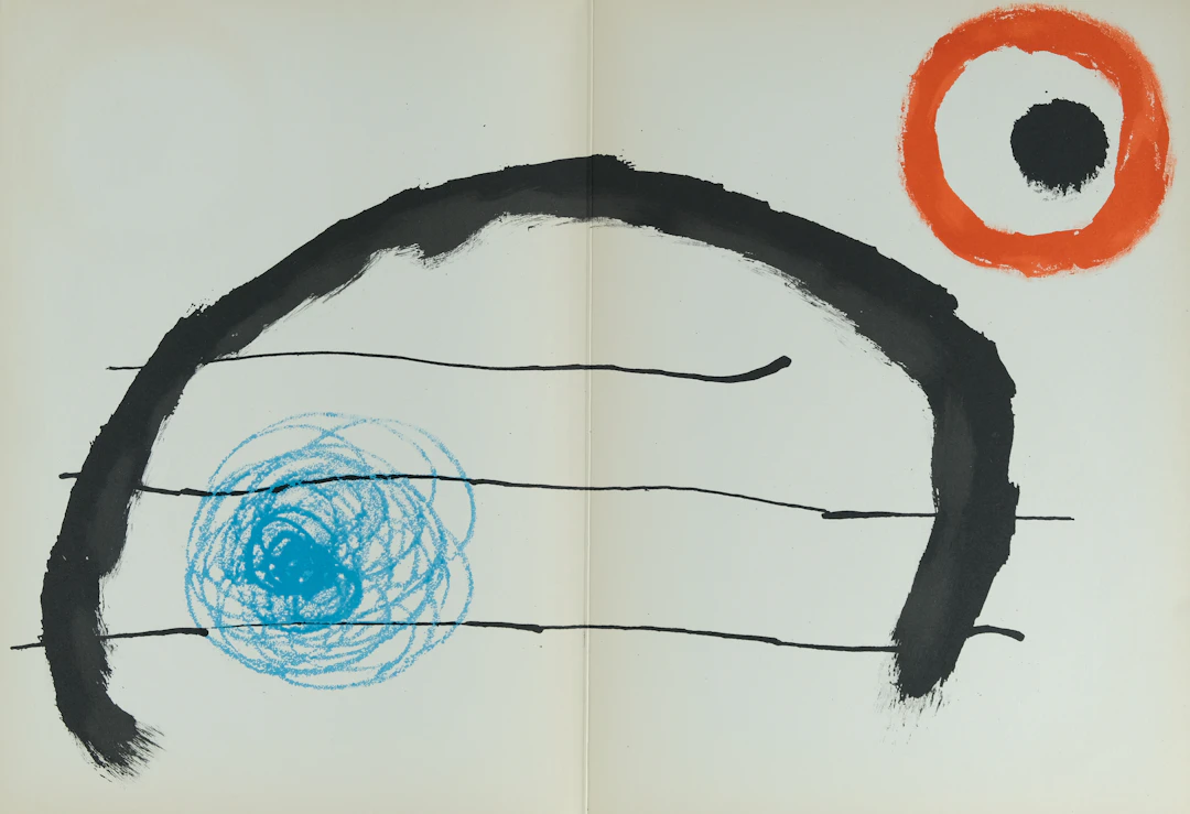 Joan MIRO : Obra Inedita Recent XI - Lithographie originale