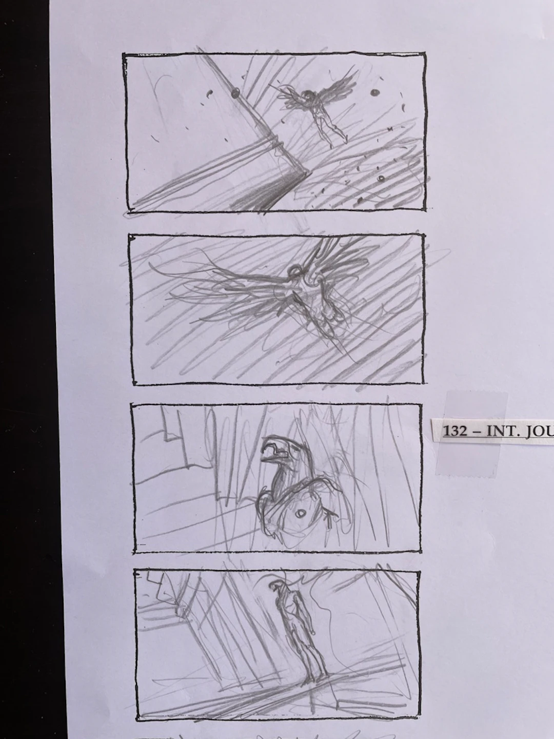 Enki BILAL - Immortel – Dessin original signé