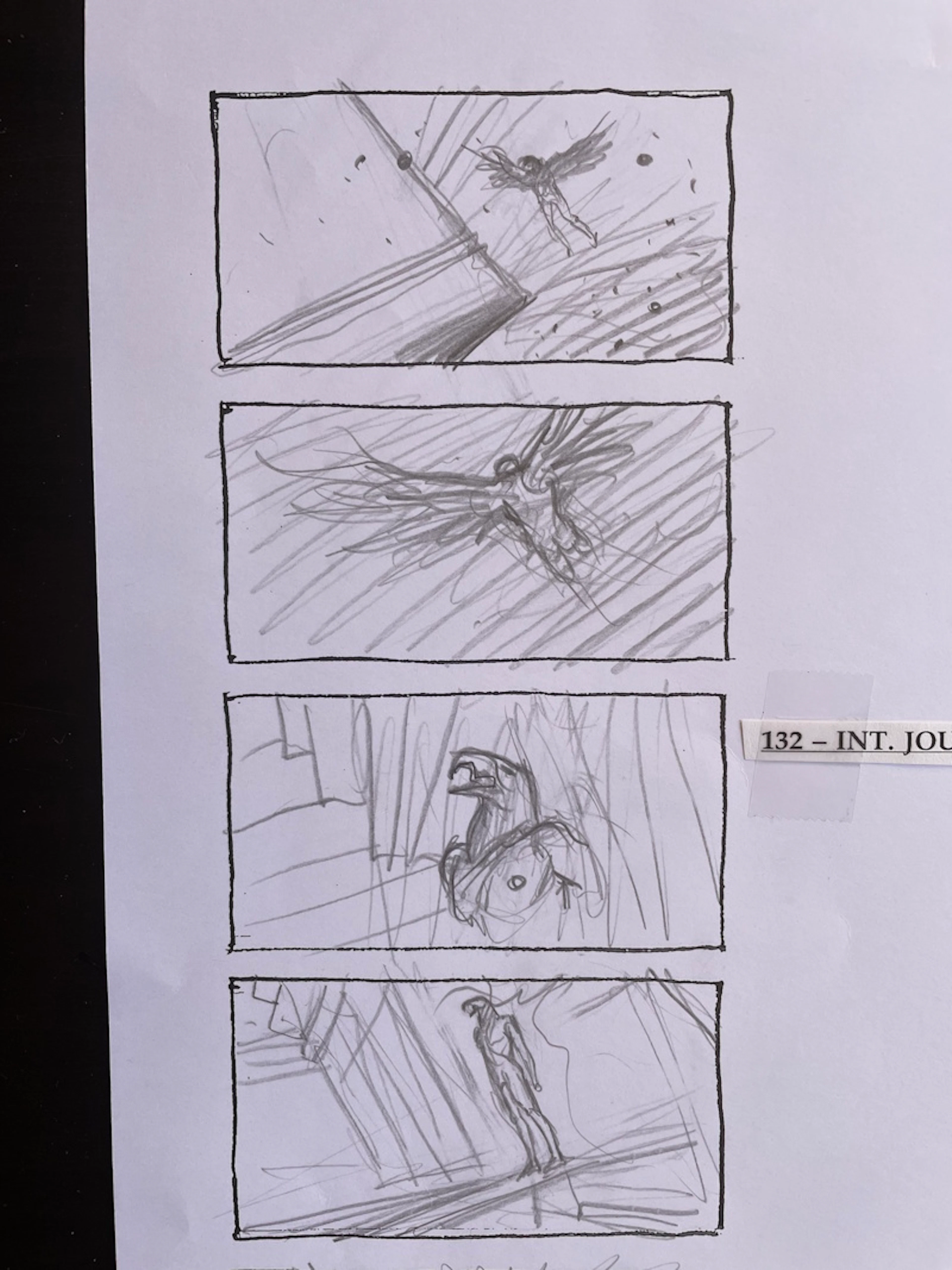 Enki BILAL - Immortel – Dessin original signé