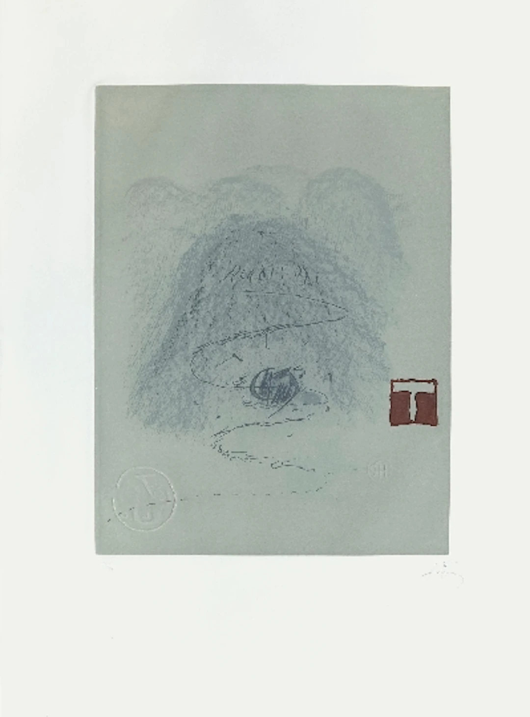 Antoni TAPIES - Aparicions 3, Gravure signée et numérotée
