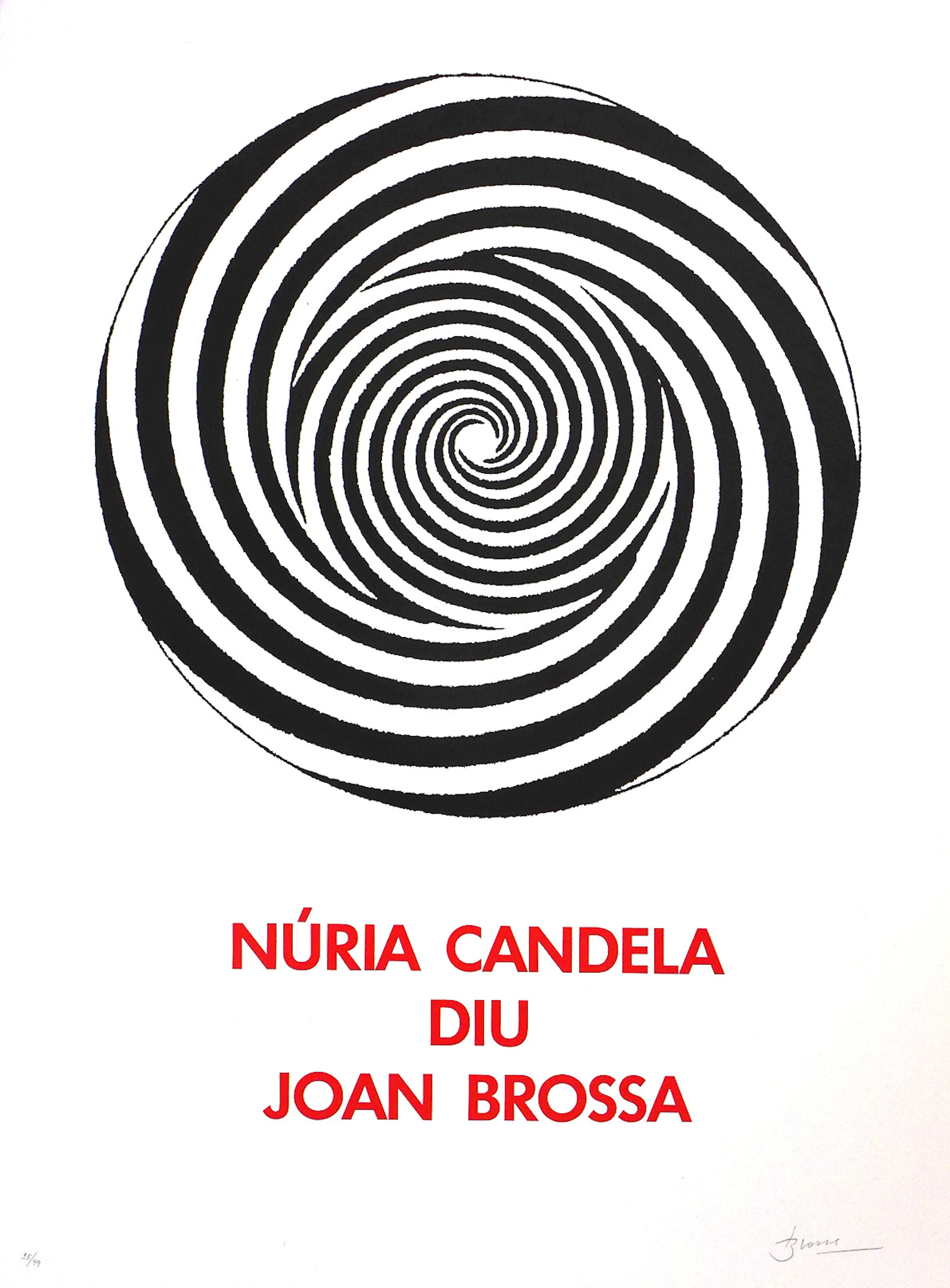 Joan BROSSA - Nuria Candela, 1991 - Lithographie signée au crayon