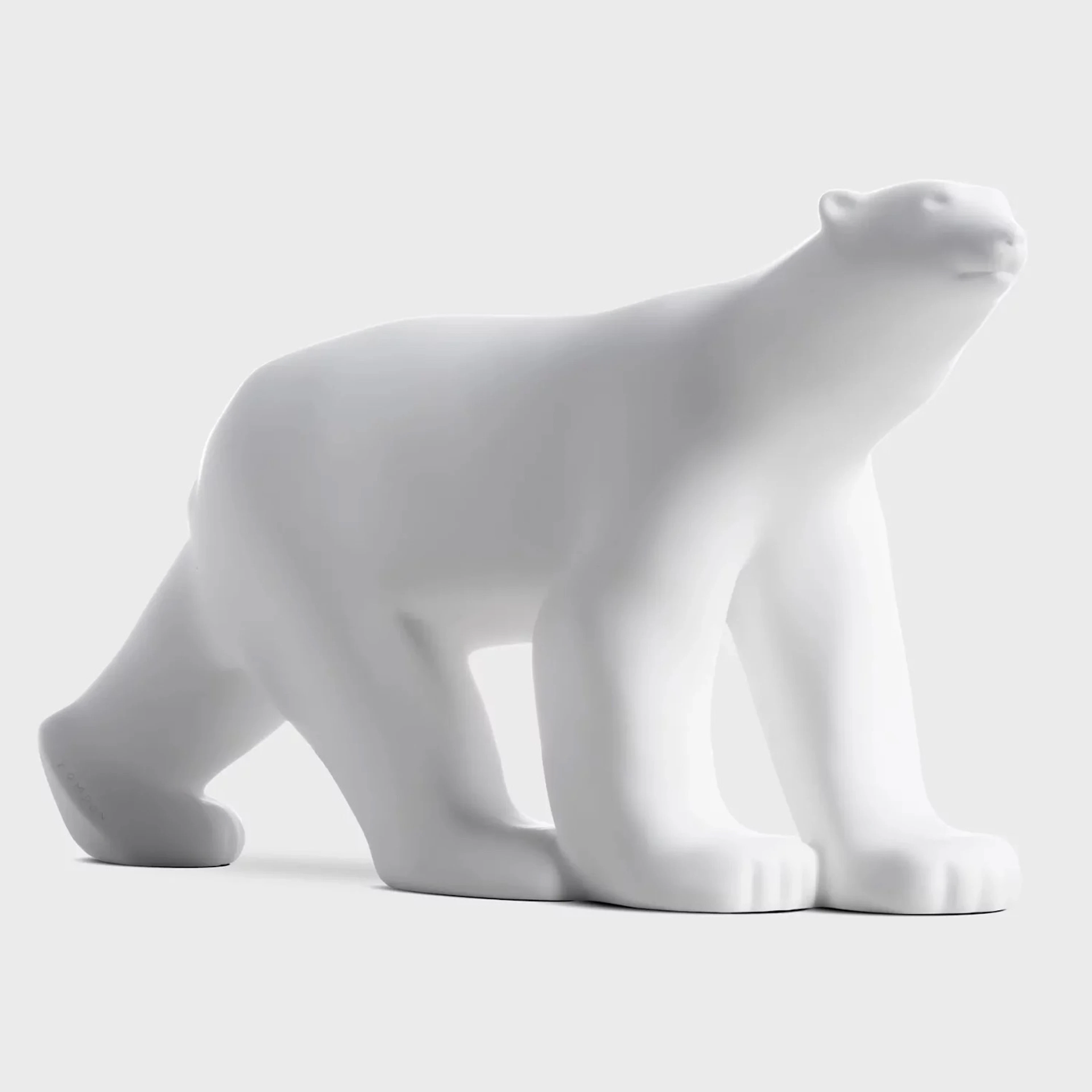 Francois Pompon - Ours Pompon 22cm - Sculpture en pierre reconstituée, 2024