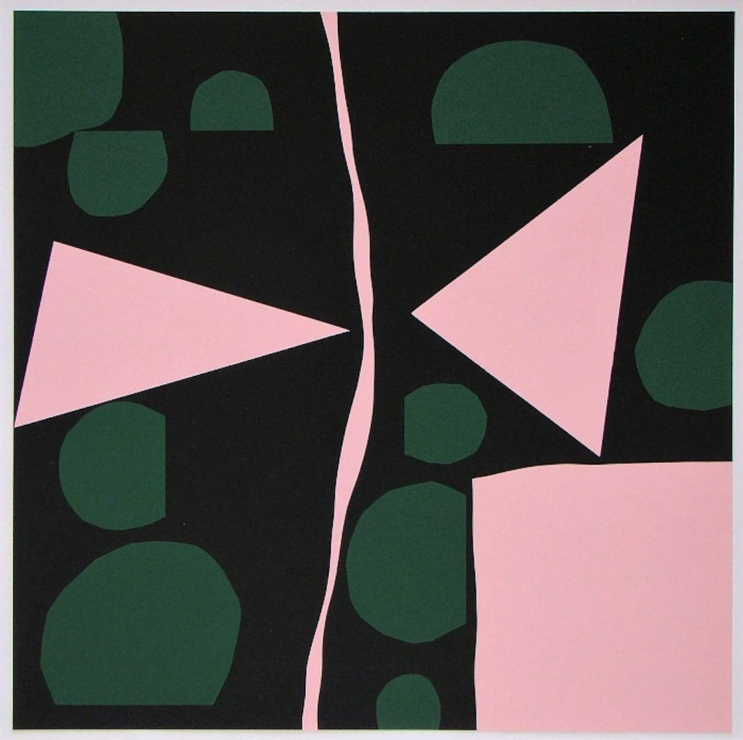 Richard MORTENSEN (d’après) - Tavignano, 1964 - Sérigraphie