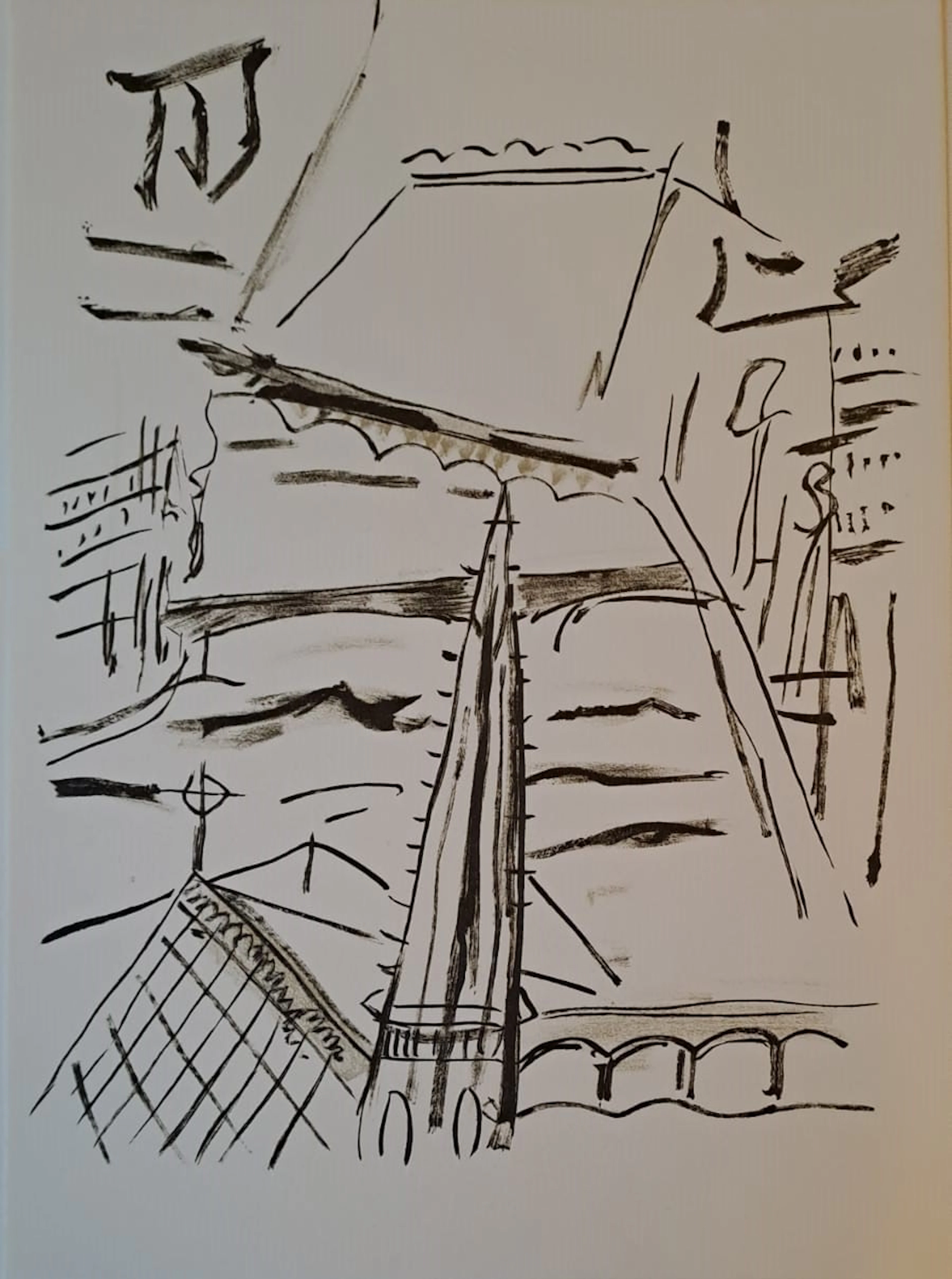 Fernand Léger (d’après) - Notre-Dame - Lithographie offset