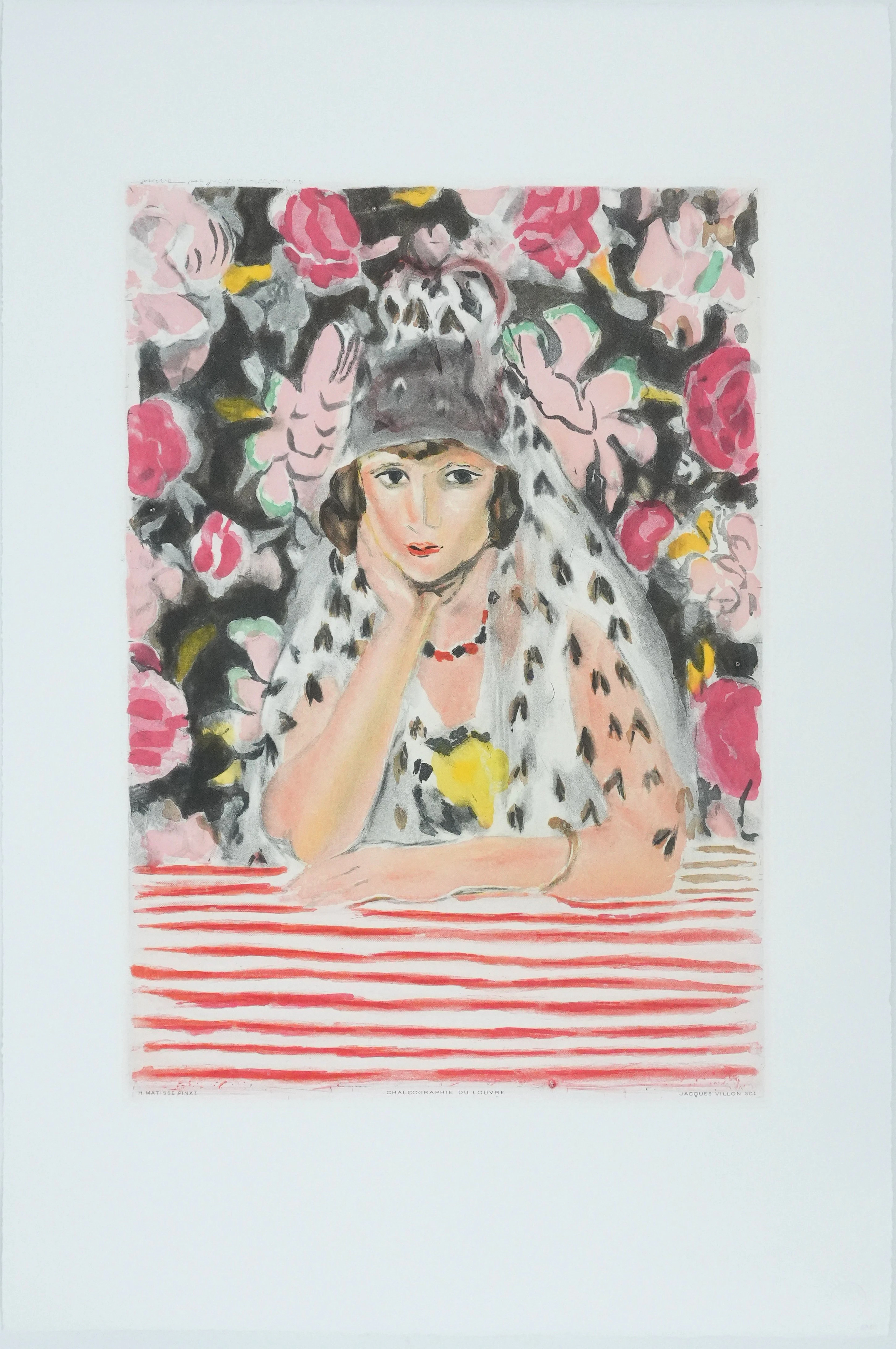 Henri MATISSE : La blouse roumaine, Lithographie signée