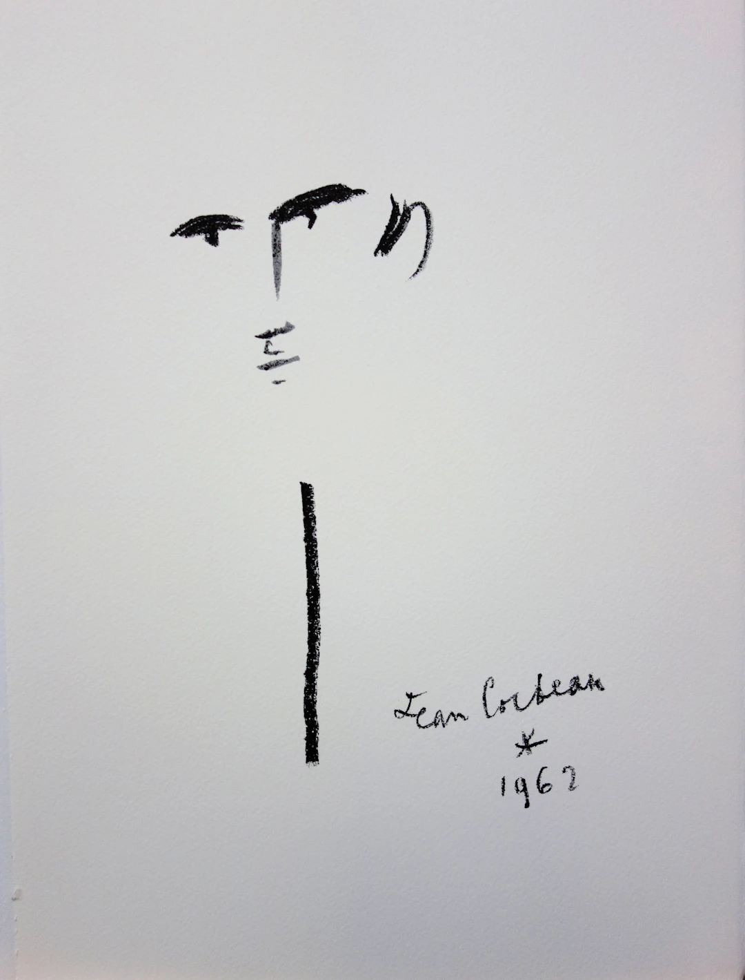Jean COCTEAU : Toréador calme - Lithographie signée