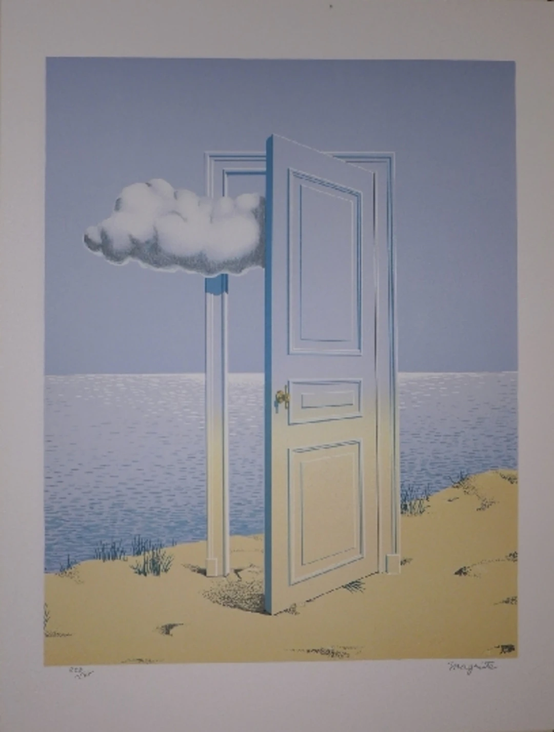 René MAGRITTE (d’après) - La victoire - Lithographie