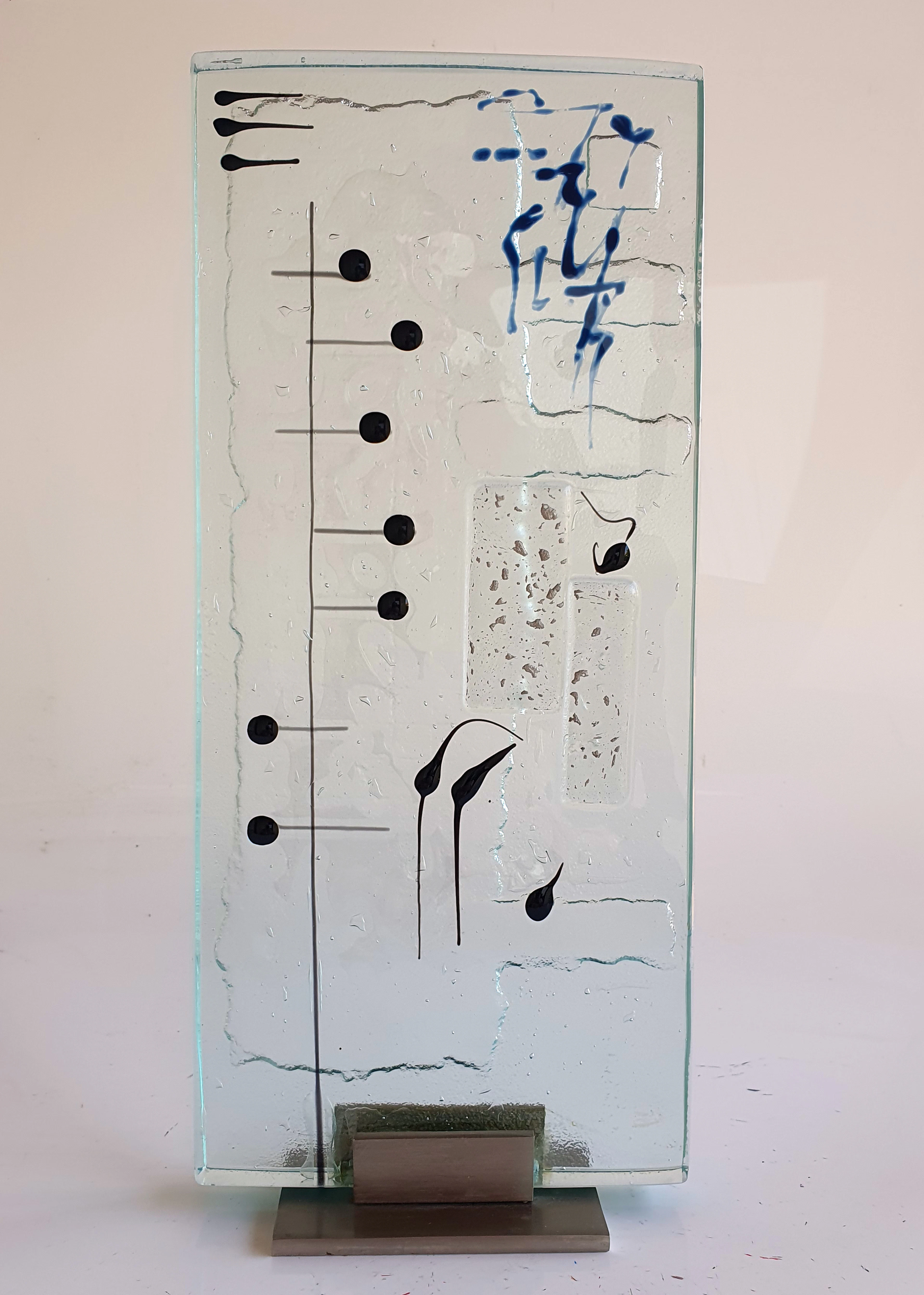 Perrin & Perrin - "Partition Silencieuse" , 2001 - verre sculpté