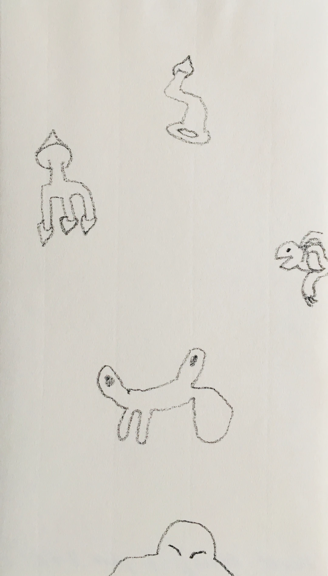 Daniel DEZEUZE - Sans titre, 2012 - Dessin original signé