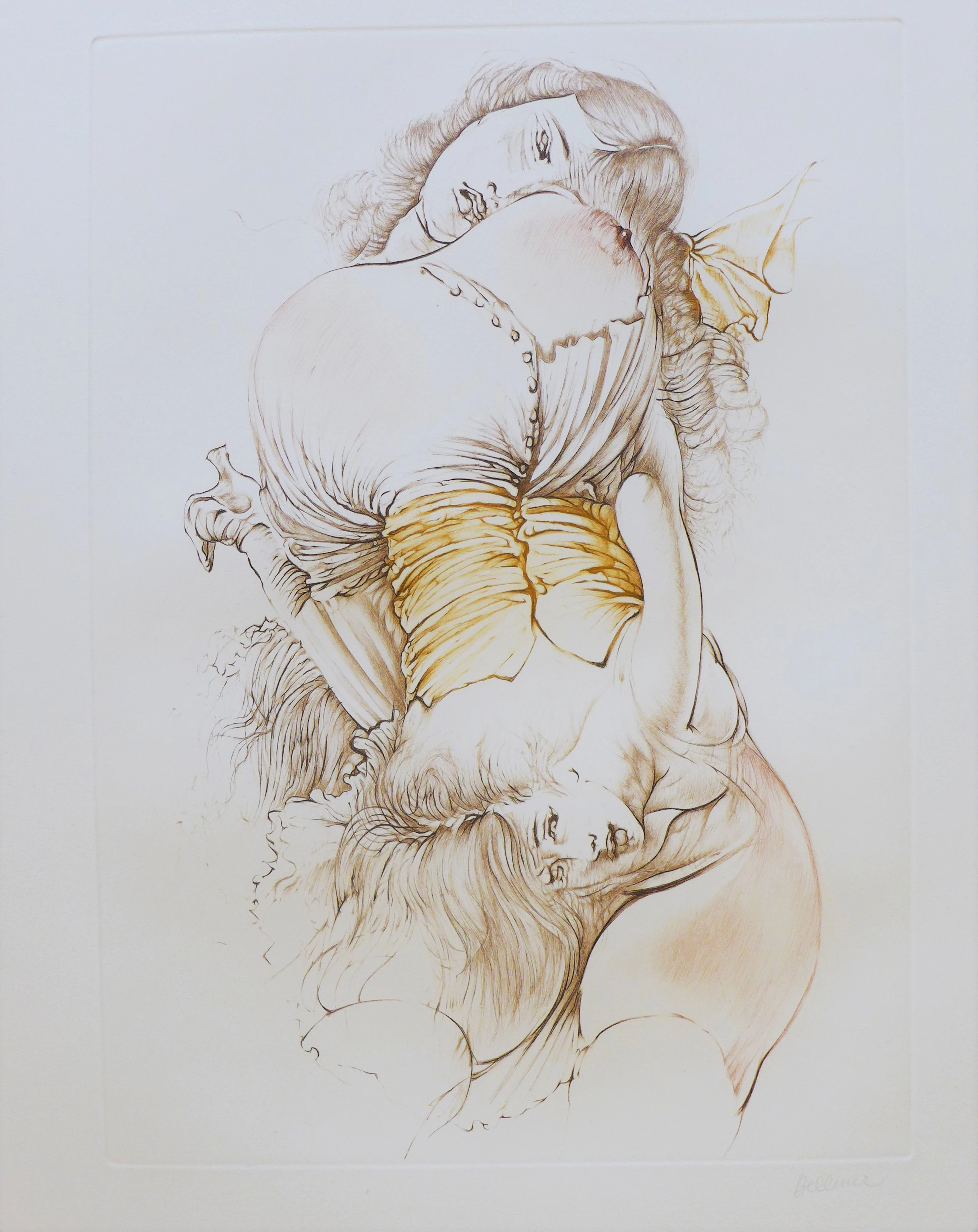 Hans BELLMER - Poupée, 1971, Eau-forte et aquatinte signée