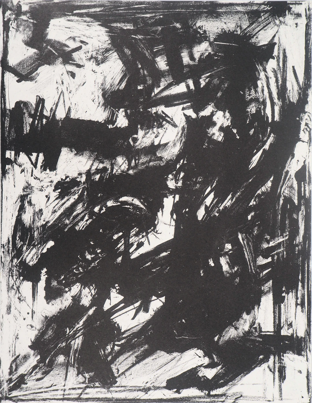 Emilio VEDOVA : Intolleranza - 1961 - Lithographie originale