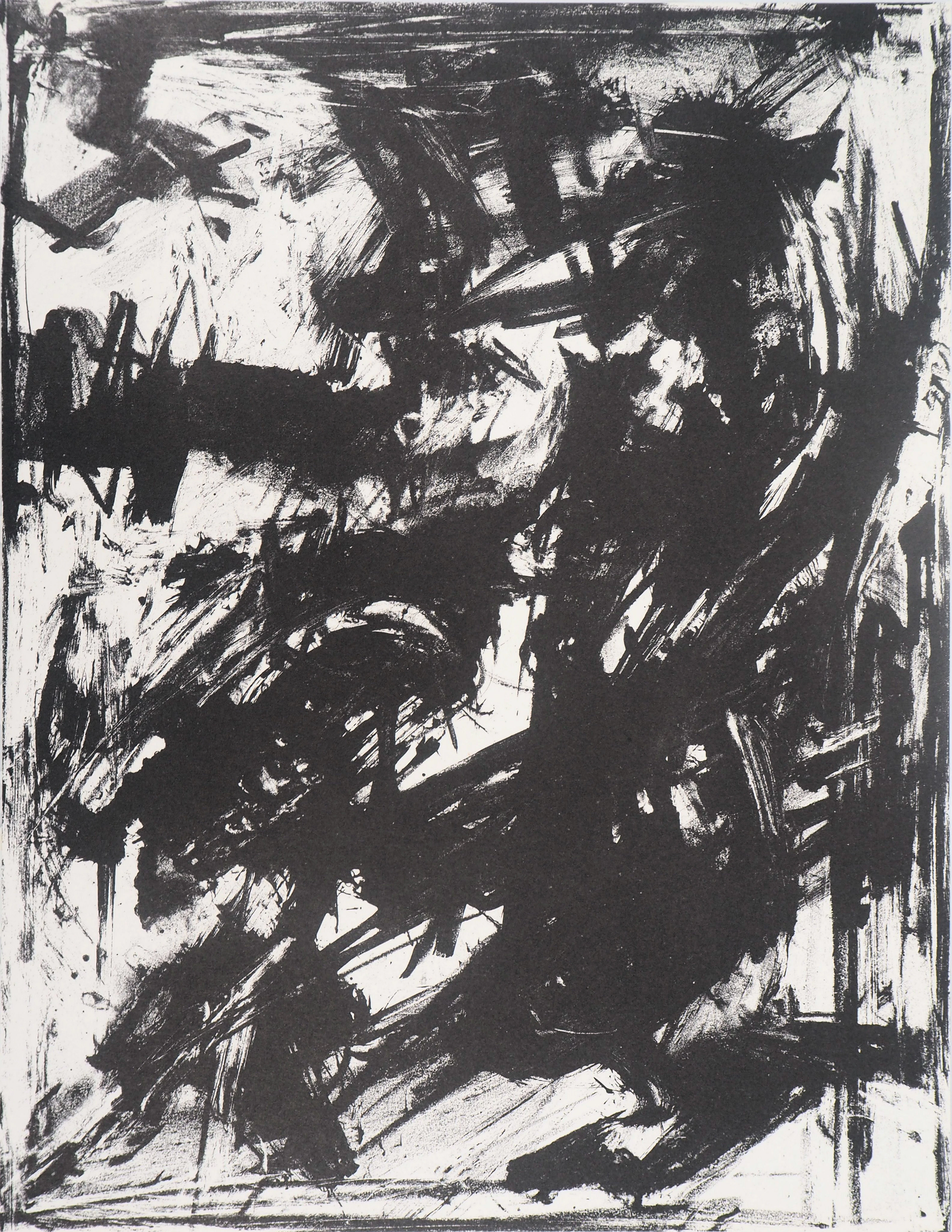 Emilio VEDOVA : Intolleranza - 1961 - Lithographie originale