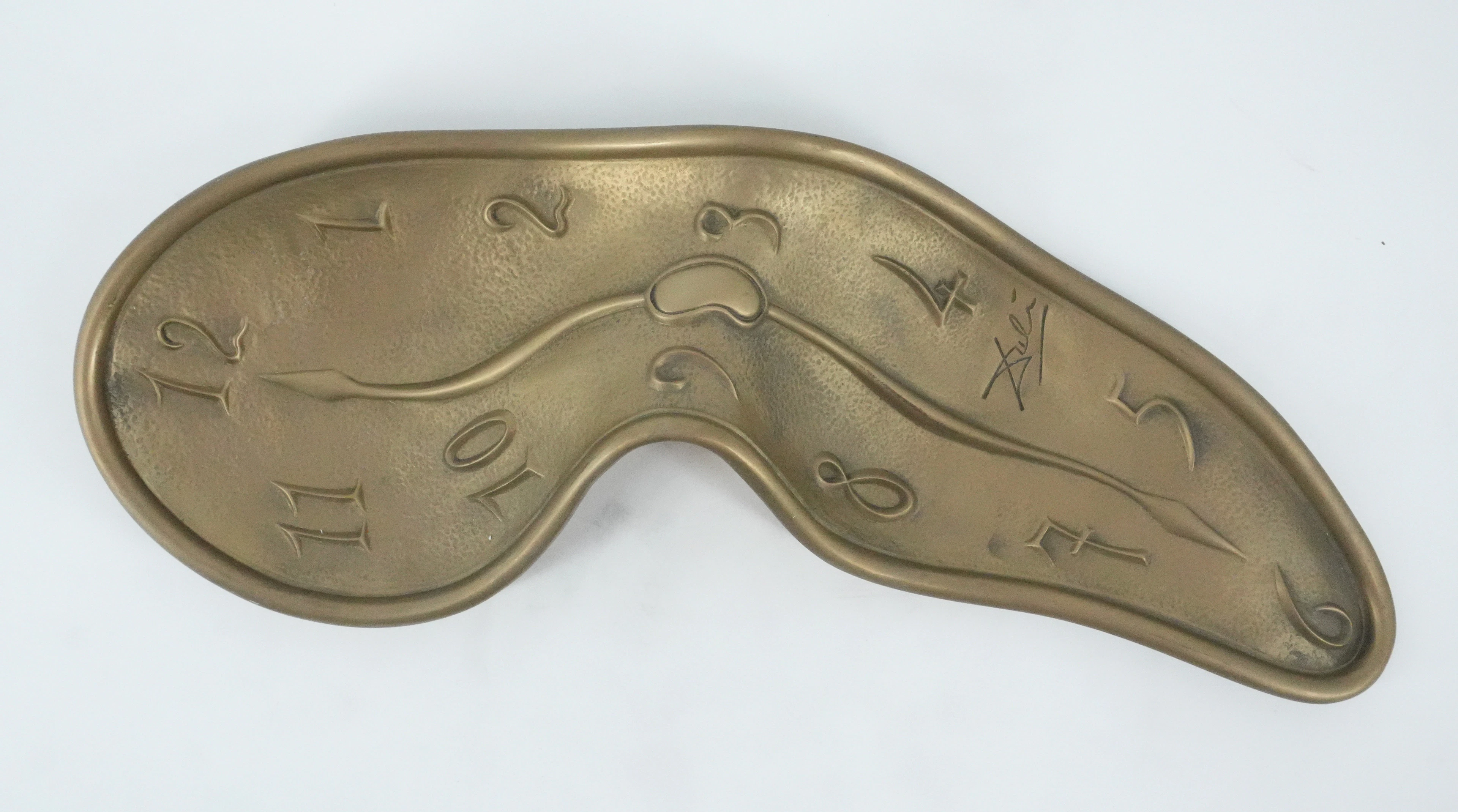 Salvador Dali - Montre Molle - Sculpture originale en bronze signée