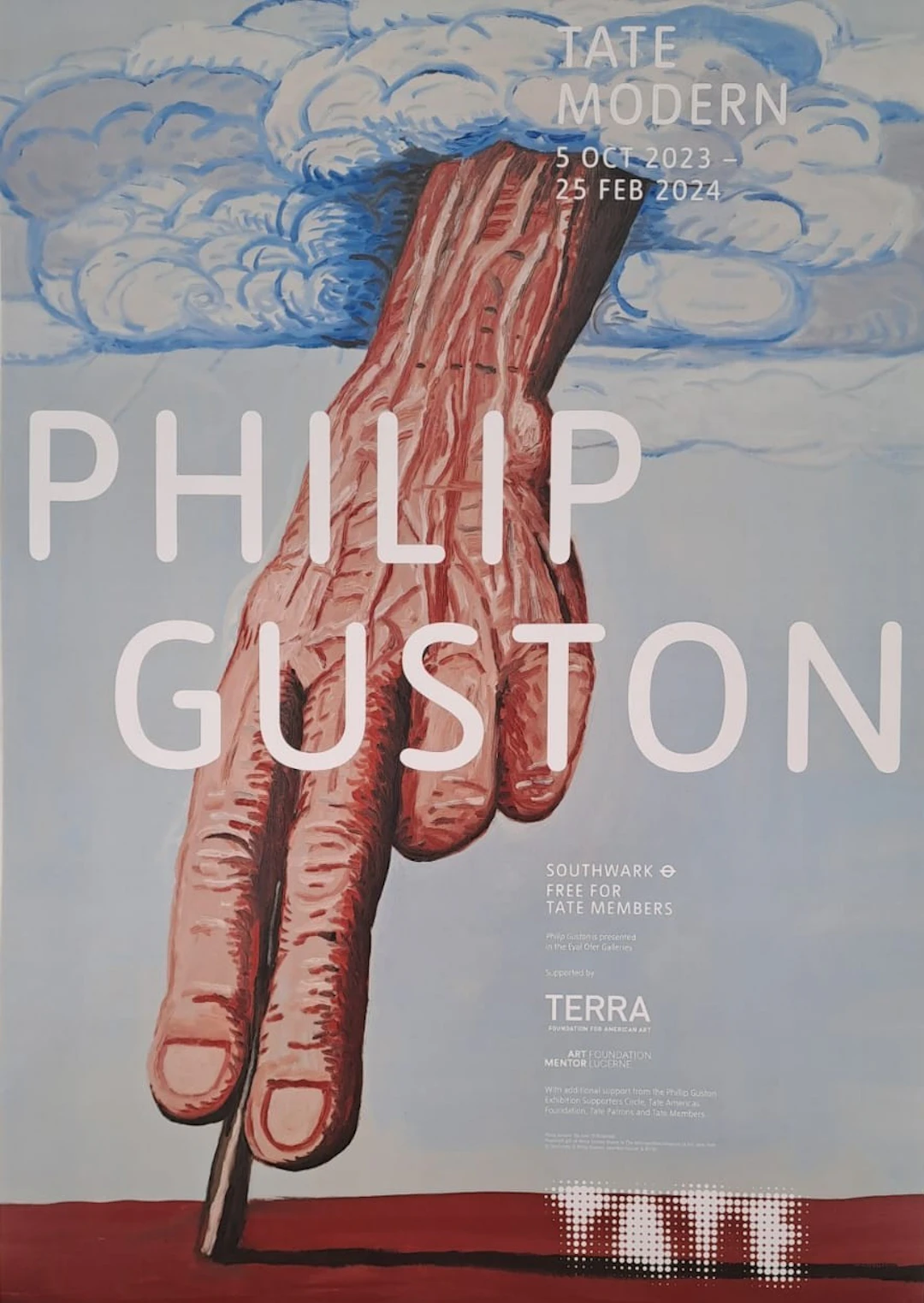 Philip Guston - Exposition - Affiche d’exposition