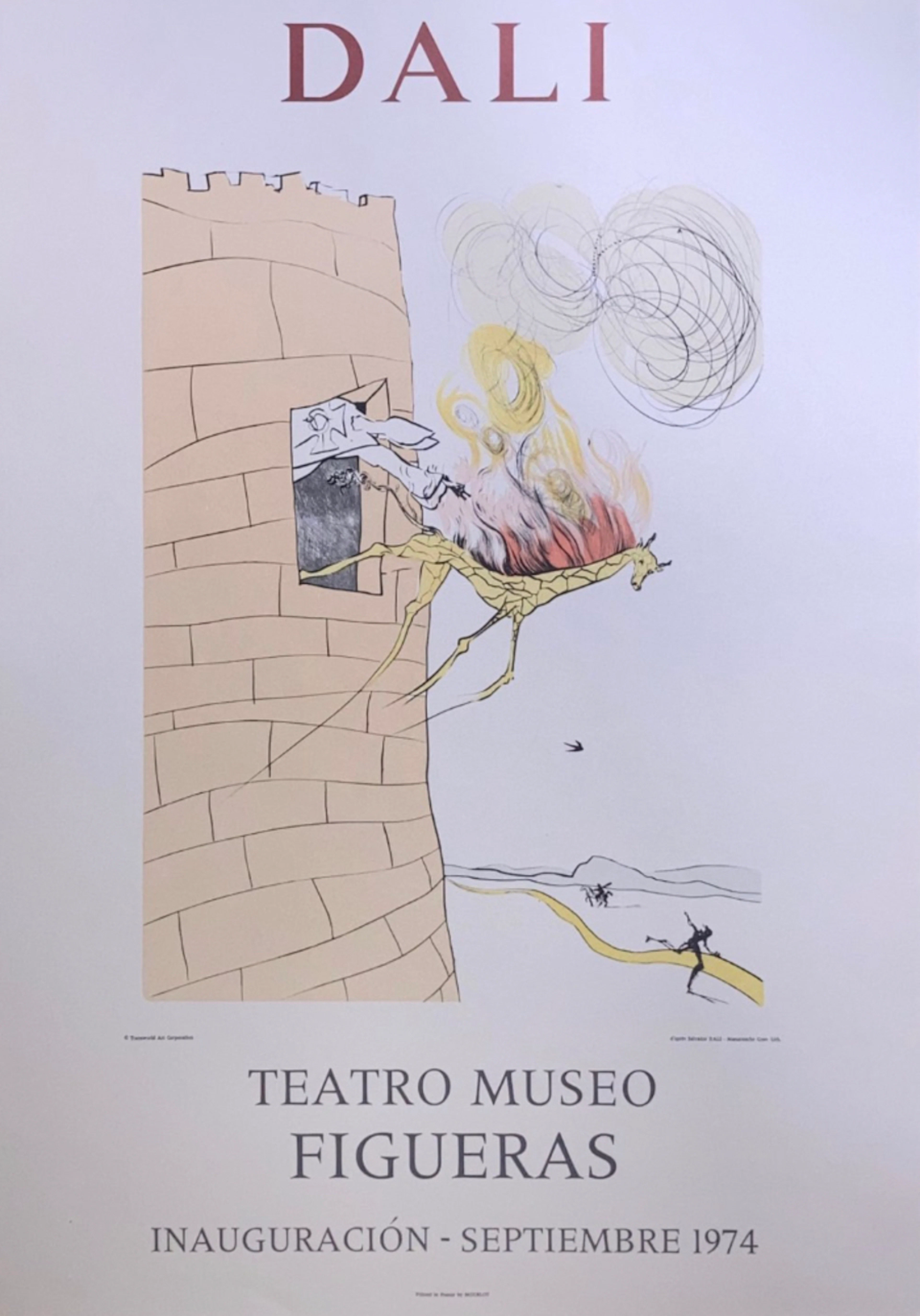 Salvador DALI -le grand inquisiteur exalte le savant, Teatro Museo
