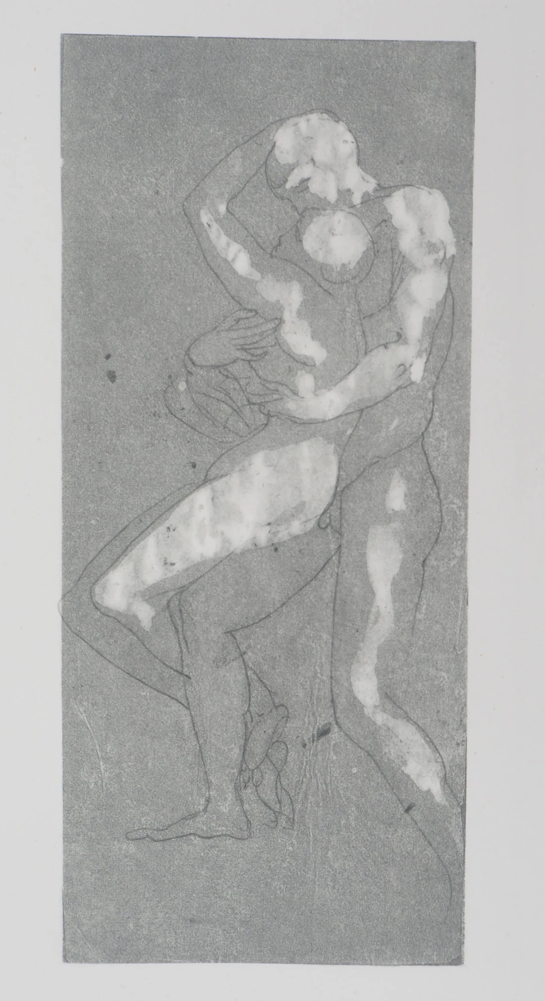 Auguste RODIN : Enlacement, Gravure