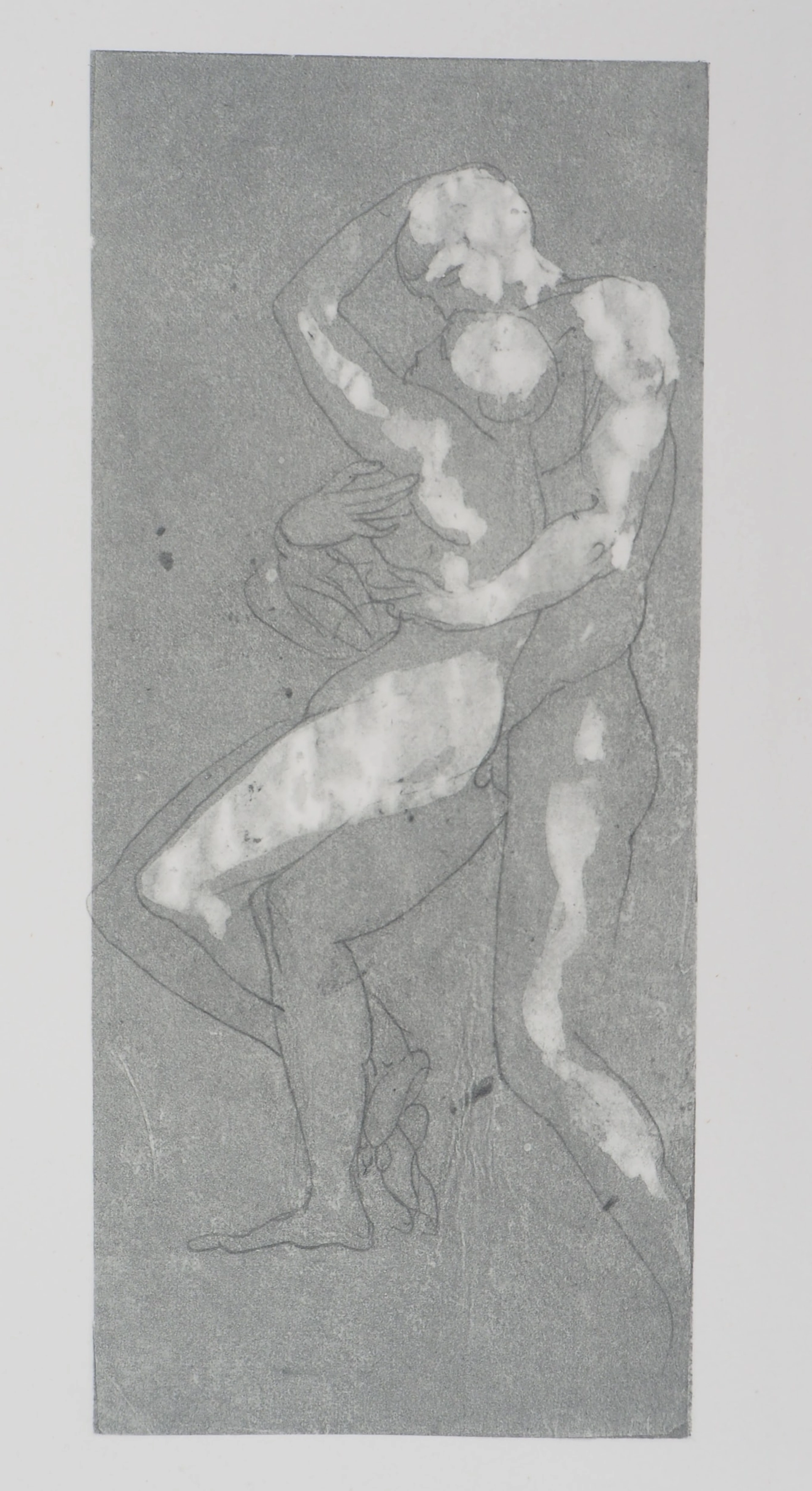Auguste RODIN : Enlacement, Gravure