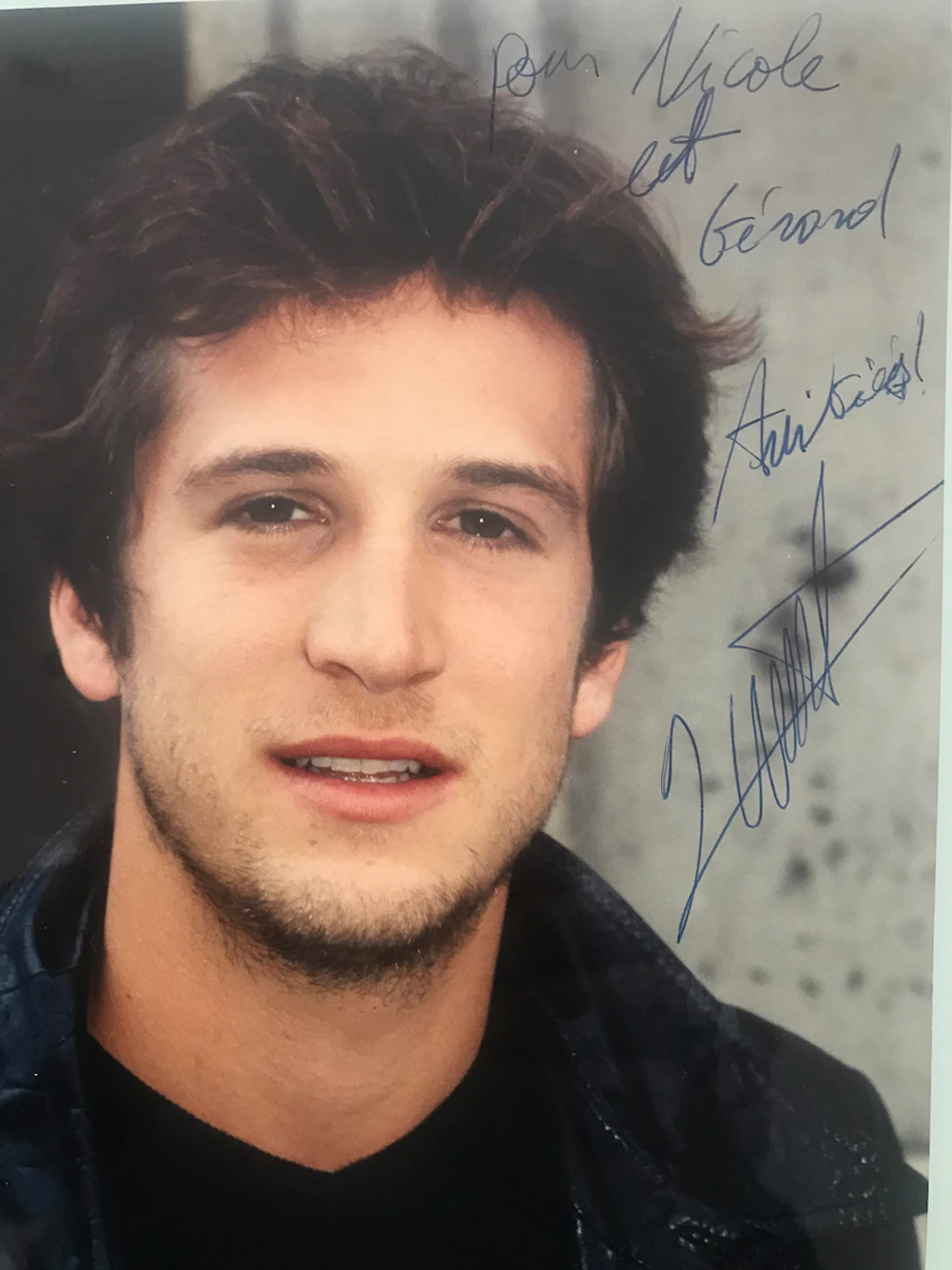 Gérard Fouquet -Guillaume Canet autographe- tirage lambda