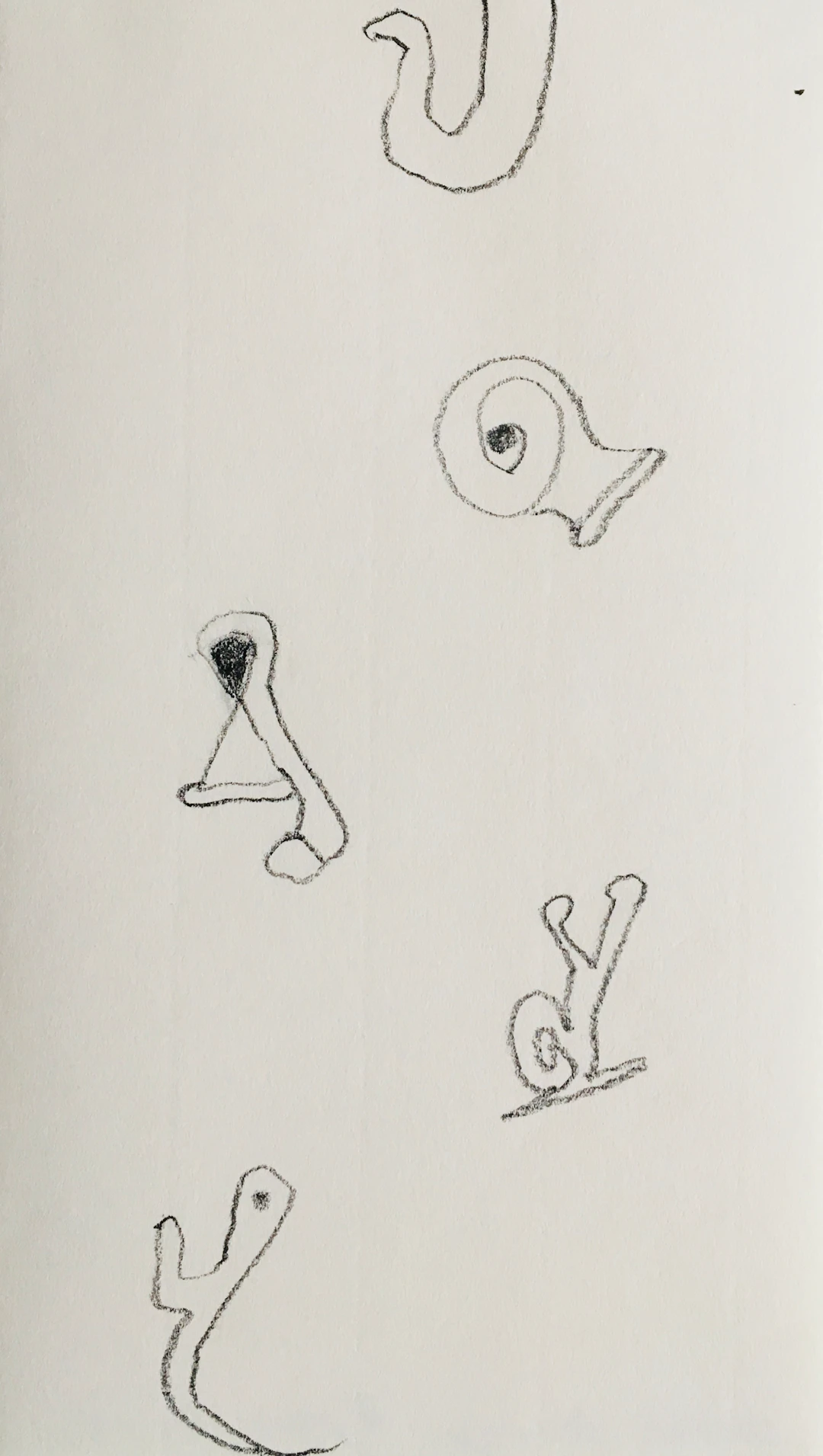 Daniel DEZEUZE - Sans titre, 2012 - Dessin original signé
