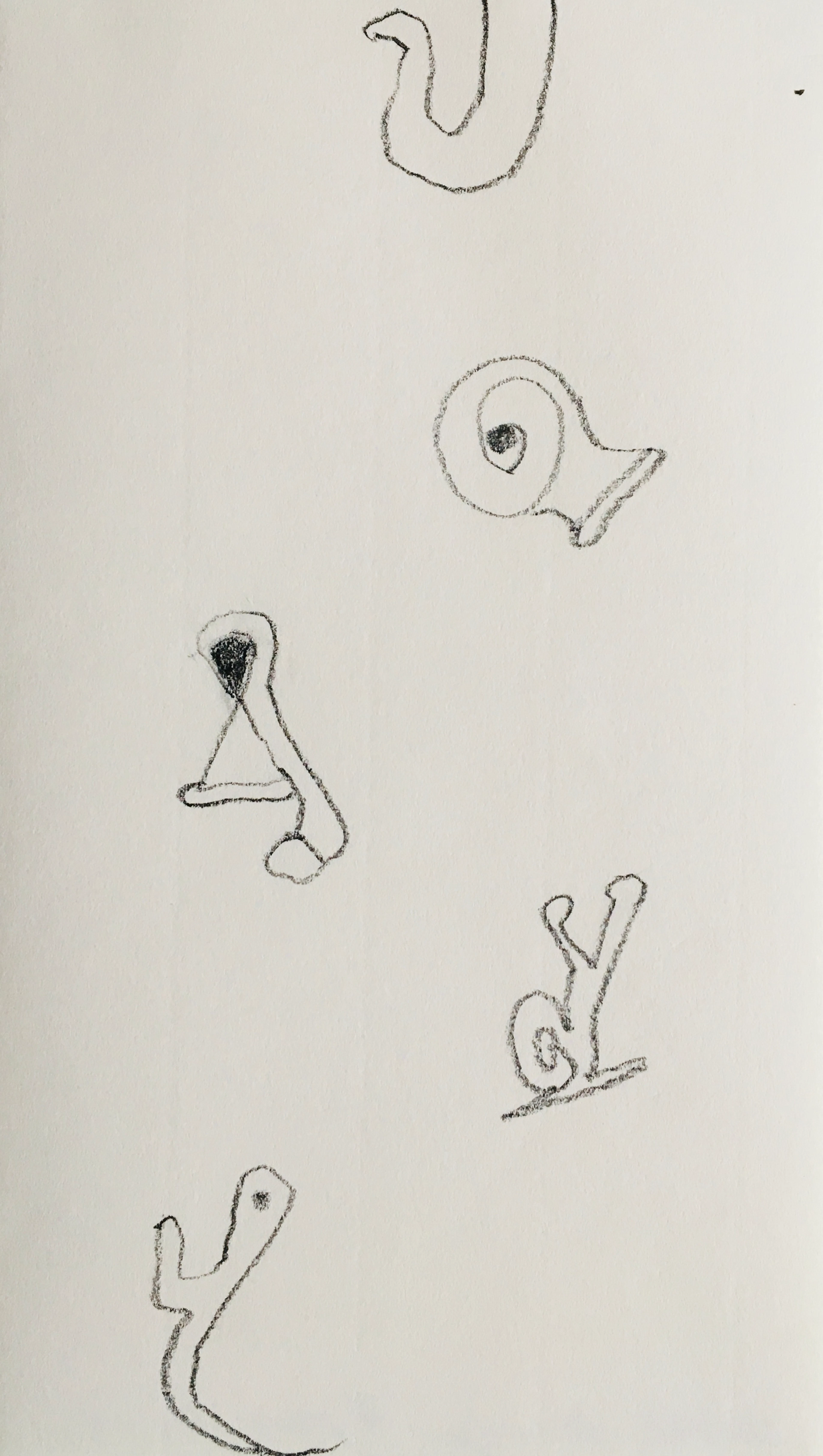 Daniel DEZEUZE - Sans titre, 2012 - Dessin original signé