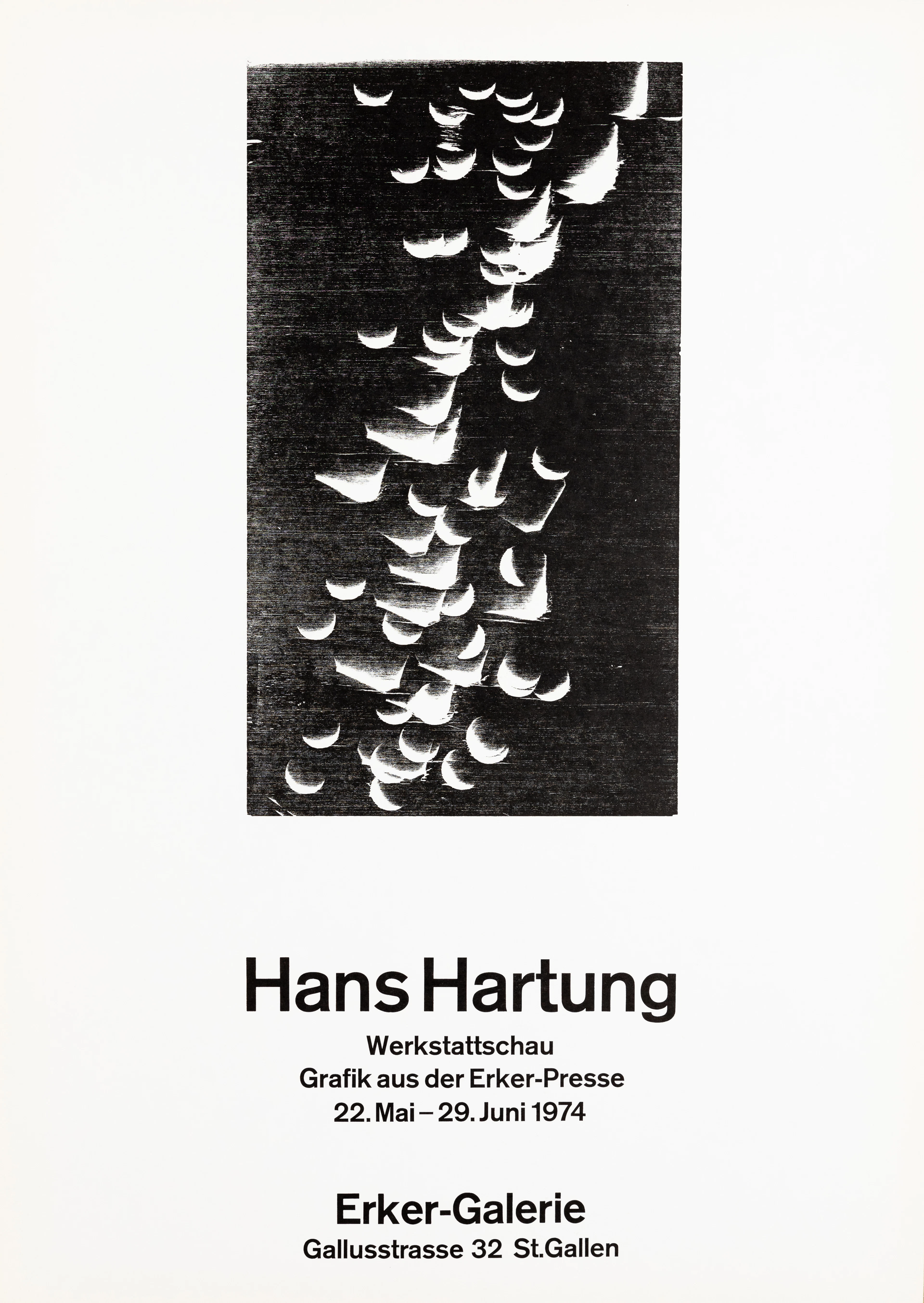 Hans HARTUNG : L'envolée - Lithographie originale