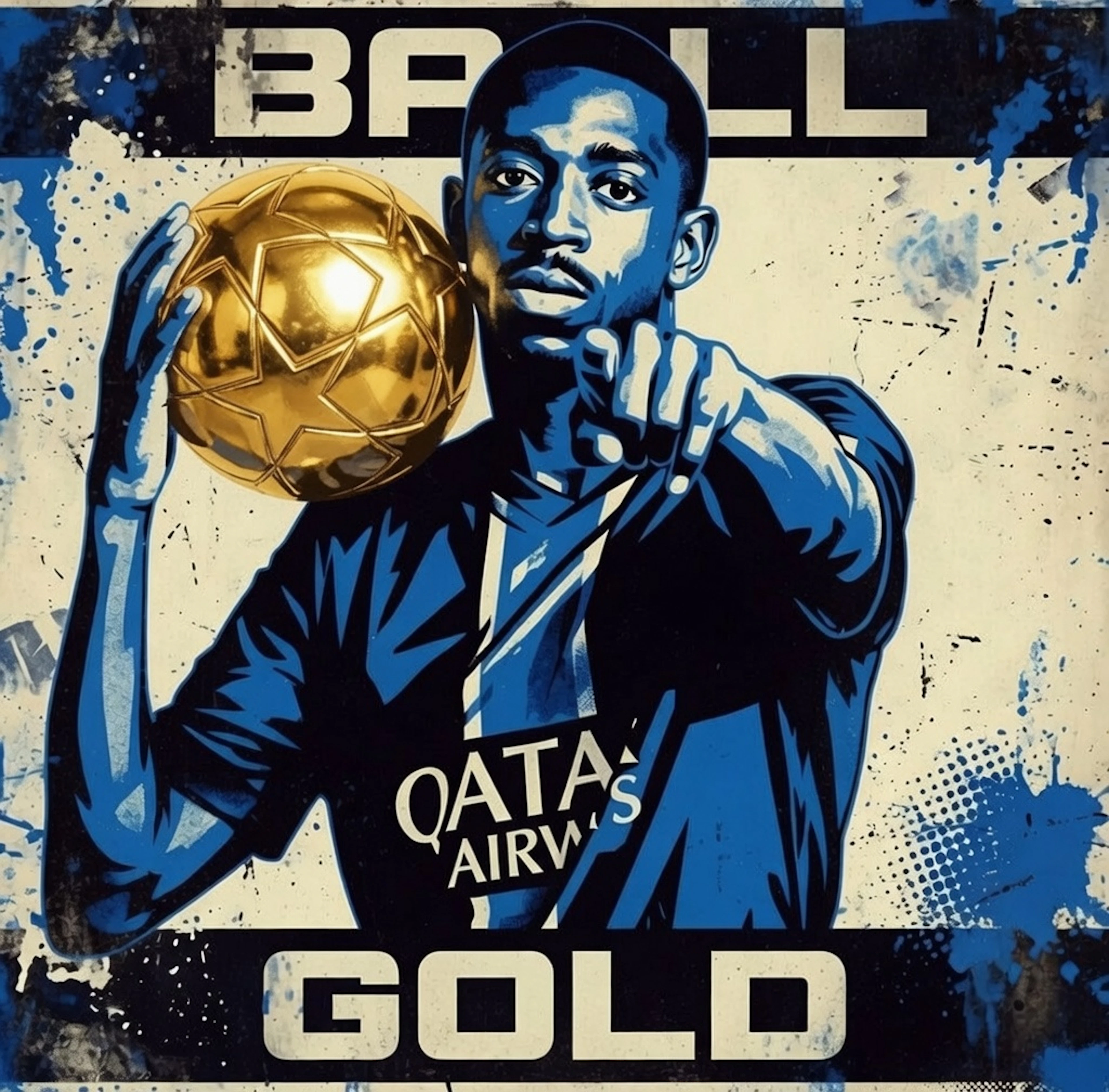 PyB - Ousman Dembele 2026 - Impression numérique sur toile