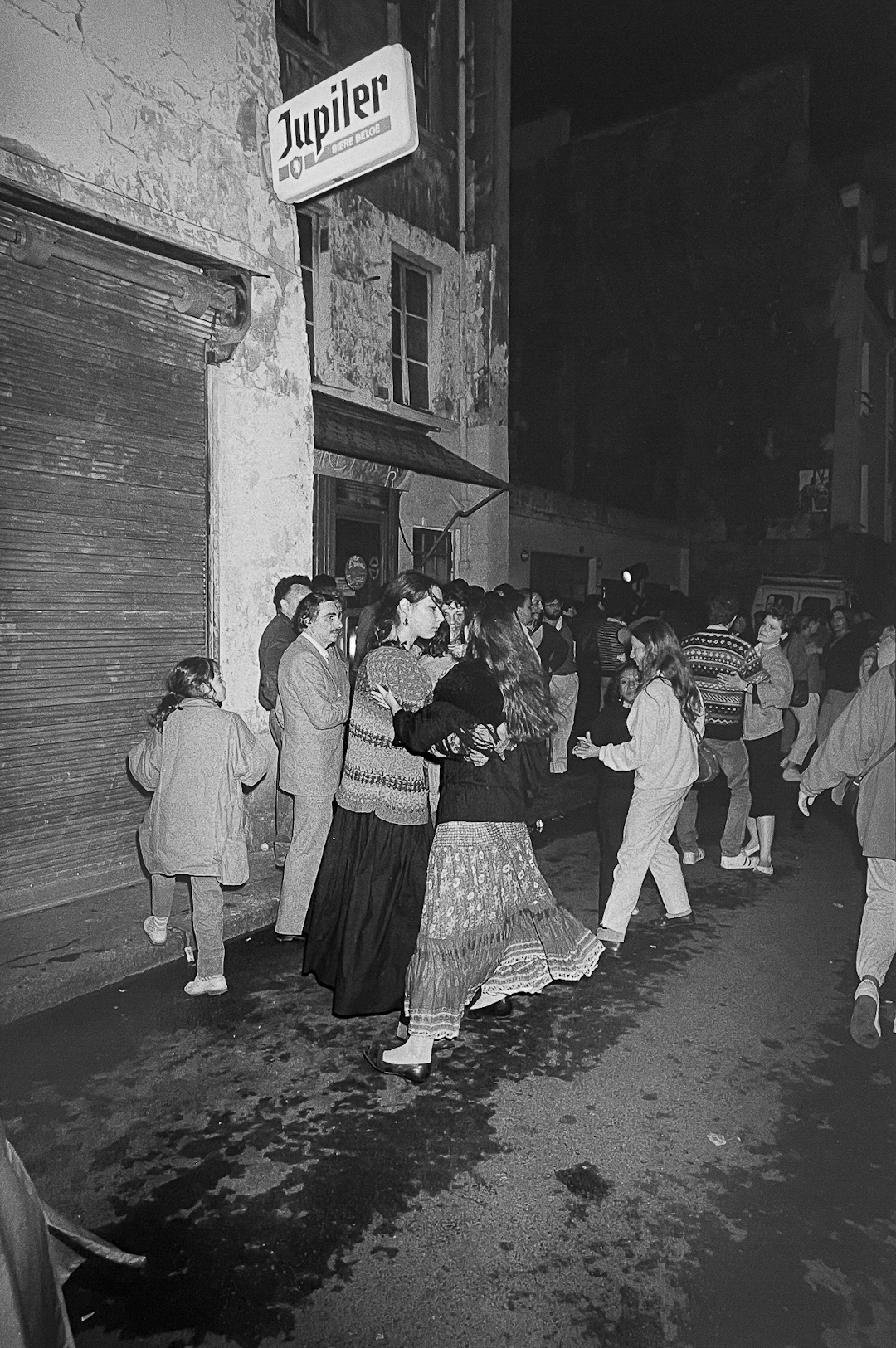 José Nicolas - Bal du 14 juillet à Bastille, Paris, 1983 - Tirage argentique