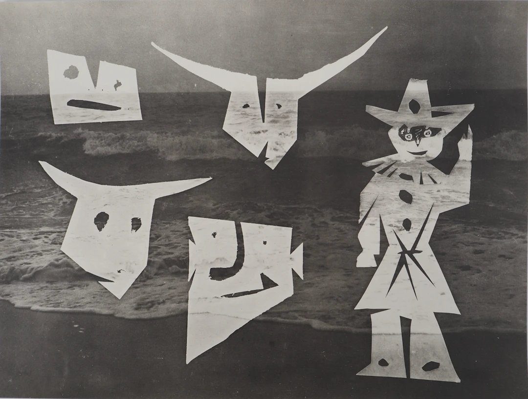 Pablo PICASSO : Diurnes, Le magicien aux toros, Phototypie originale