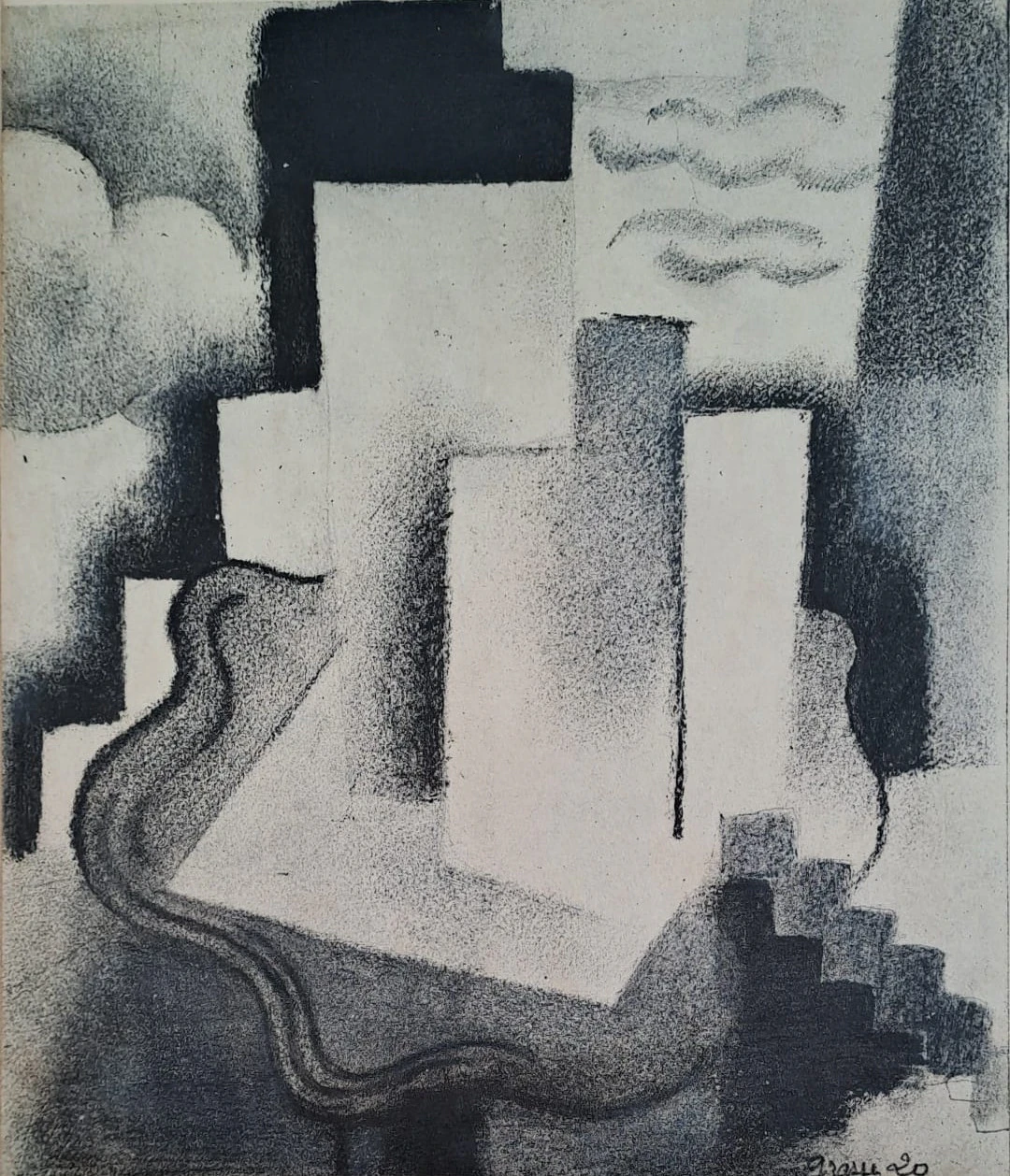 Roger de la FRESNAYE (d’après) - Nature morte au guéridon, 1927 -