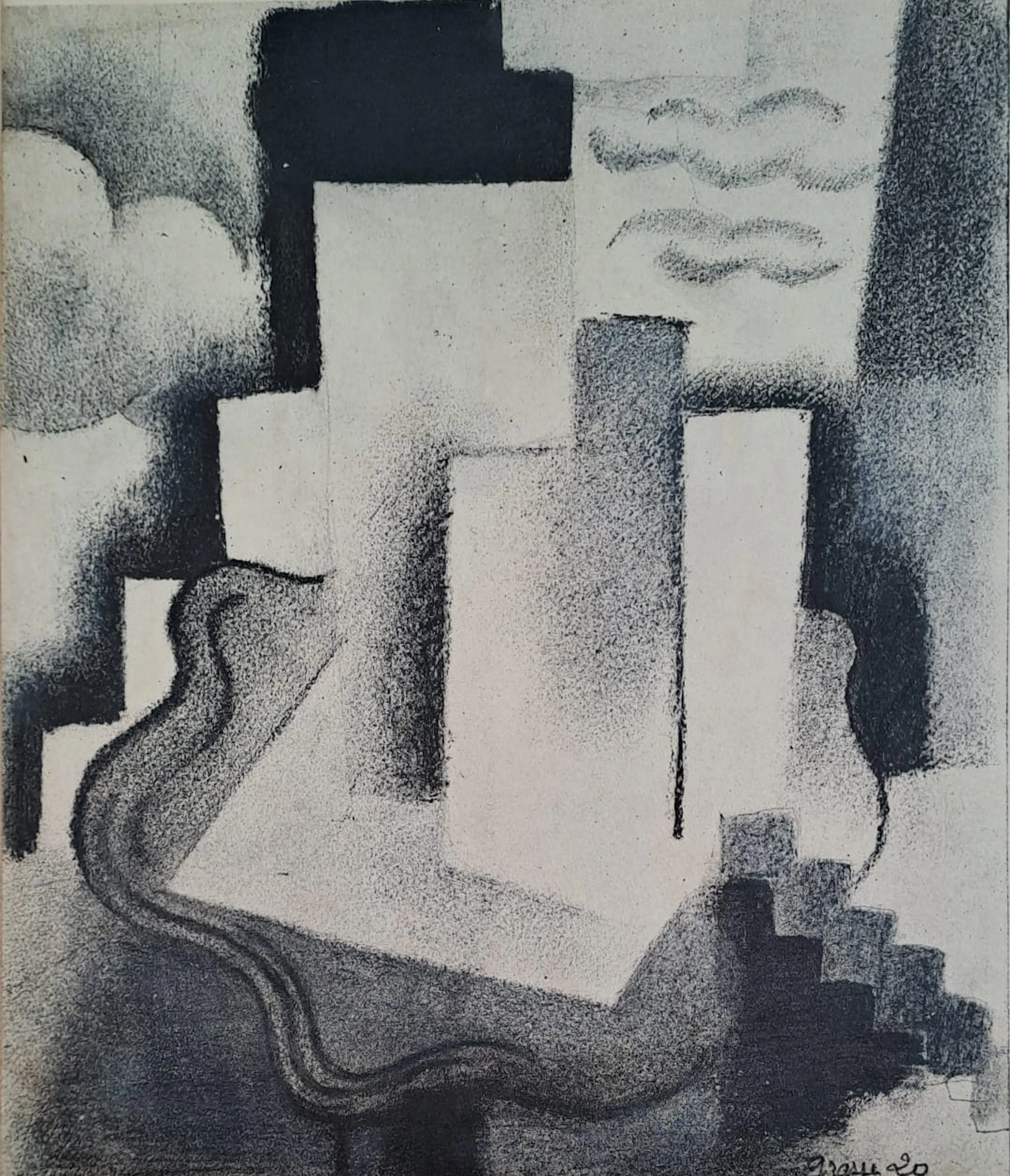 Roger de la FRESNAYE (d’après) - Nature morte au guéridon, 1927 -
