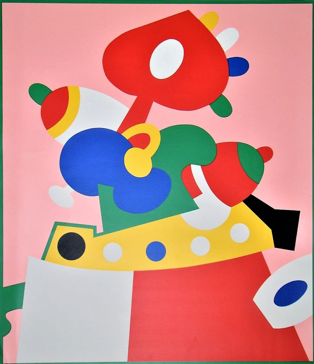 Otmar ALT - Feuerblumenilse, 1969 - Sérigraphie en couleurs