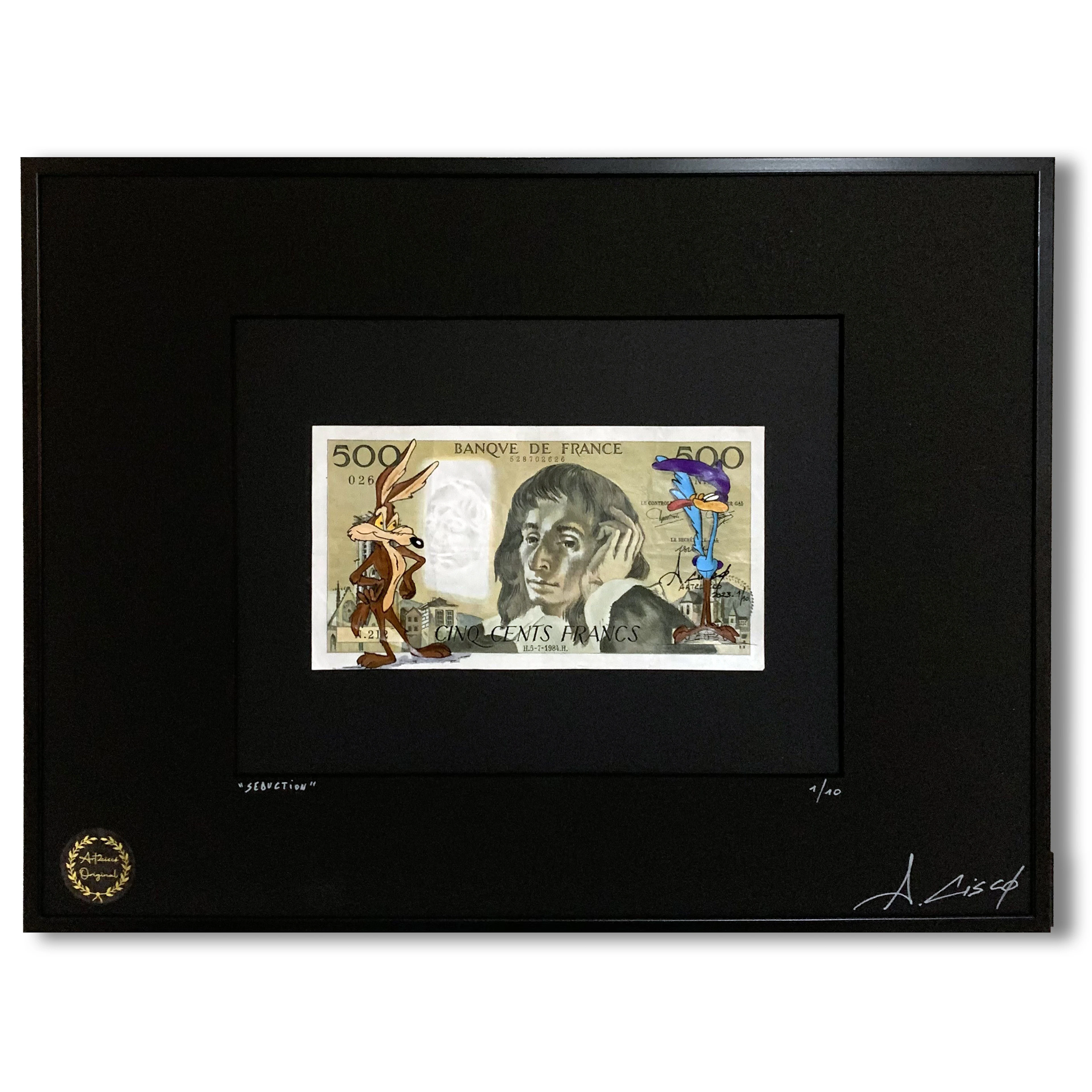 Cisco - Séduction, 2026 - Acrylique sur billet