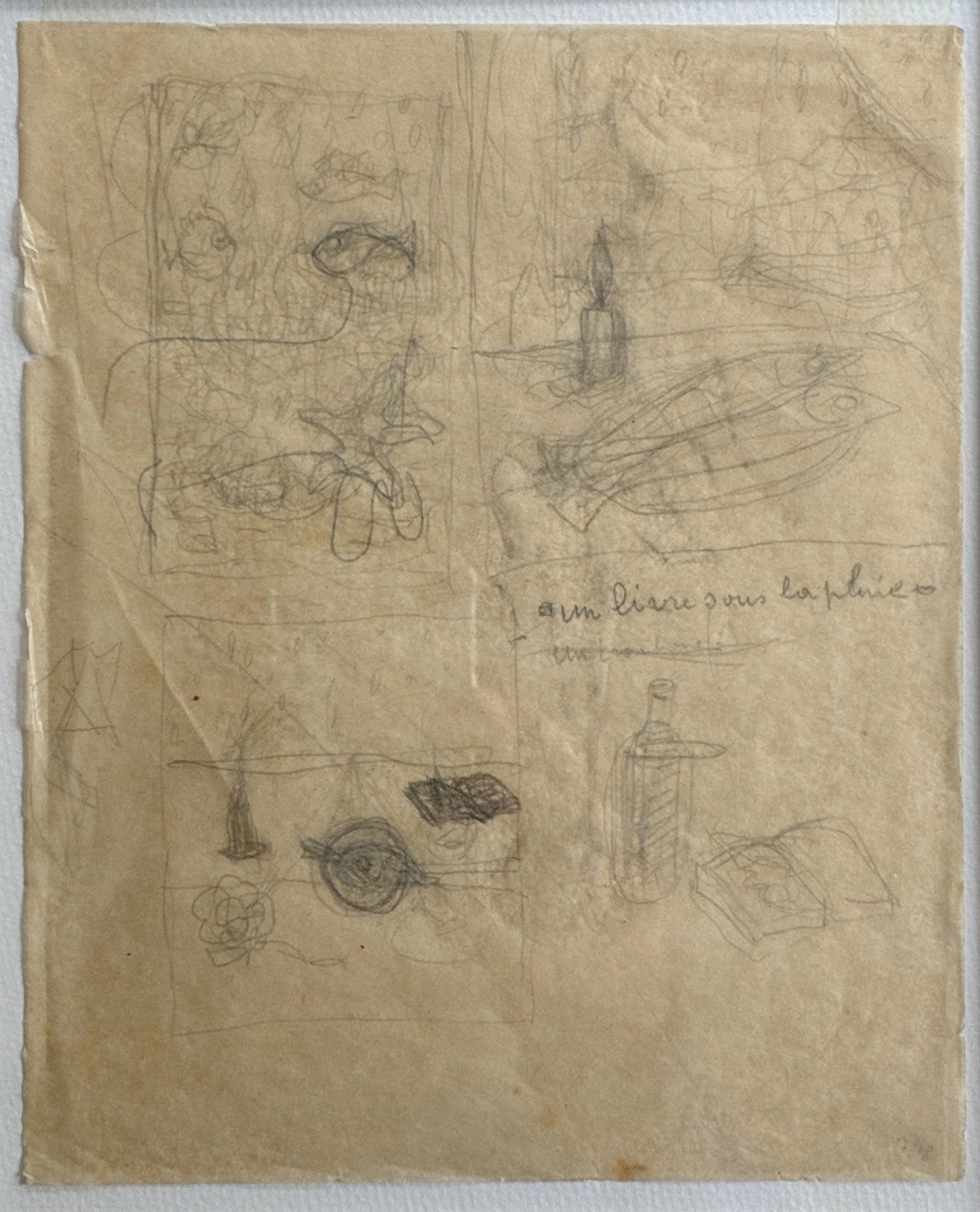 René MAGRITTE - Dessin original