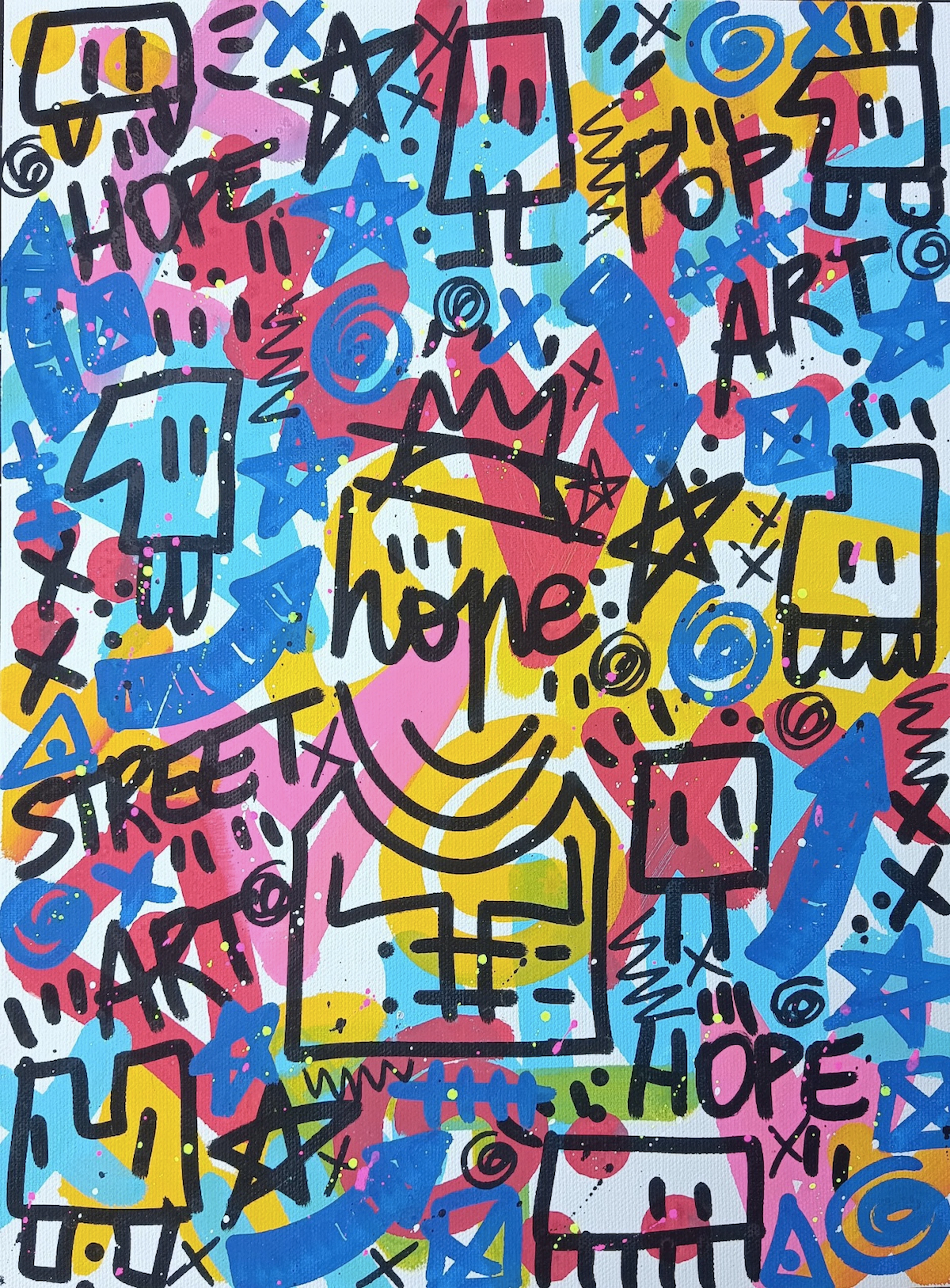 Mr Hope - Pop Color - Acrylique sur toile