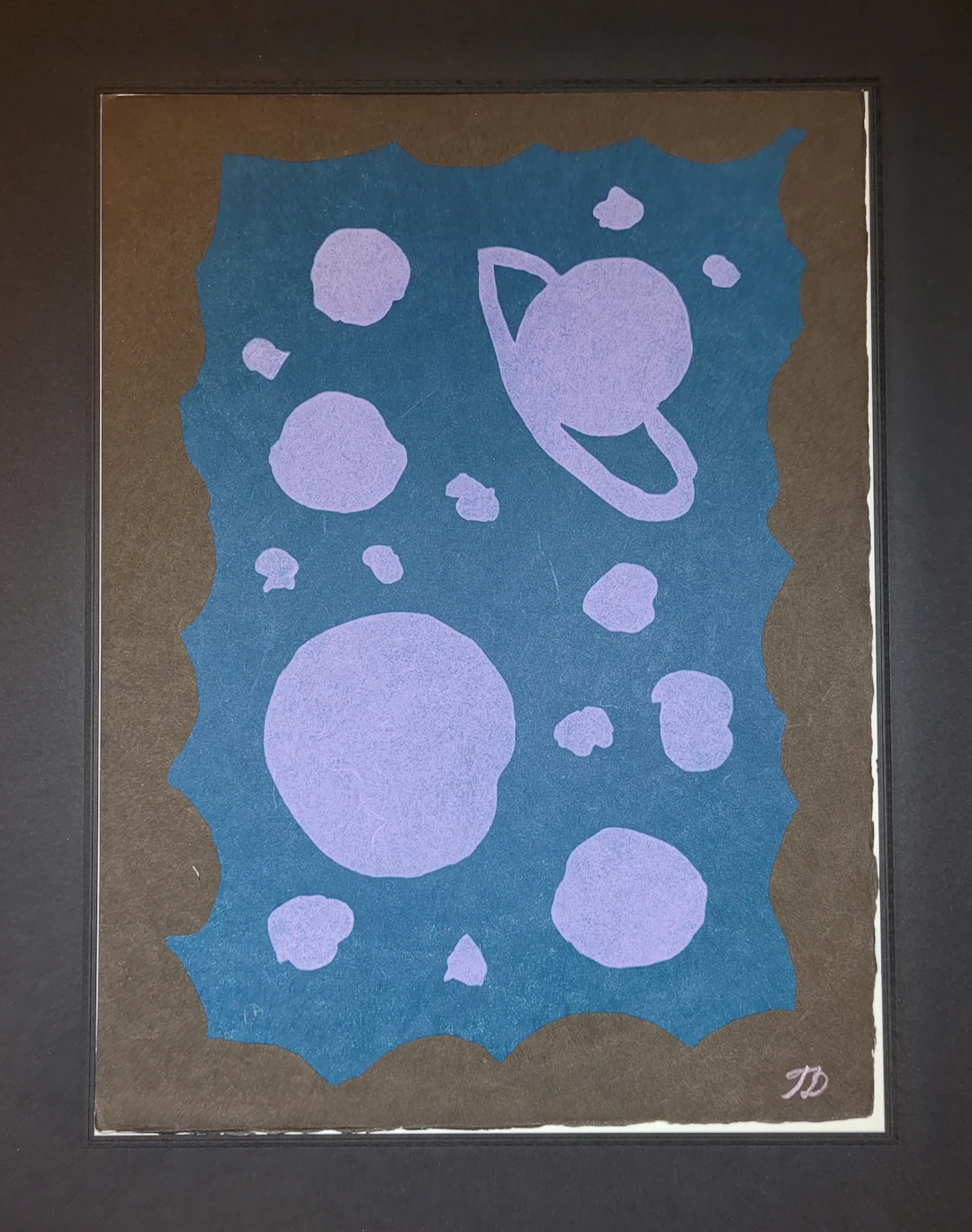 Fernand DUBUIS - Le cantique du Soleil X,1970 - Lithographie originale