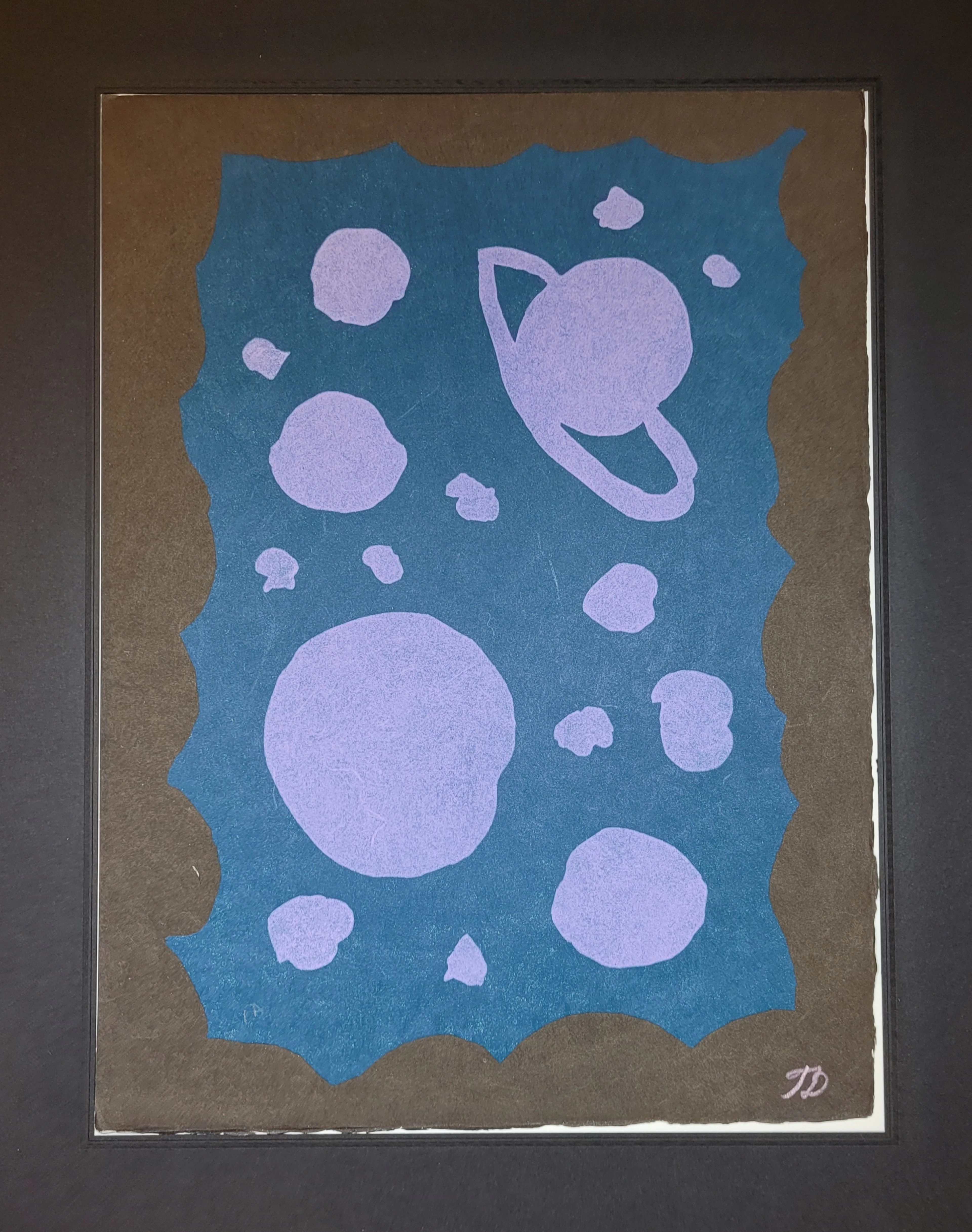 Fernand DUBUIS - Le cantique du Soleil X,1970 - Lithographie originale