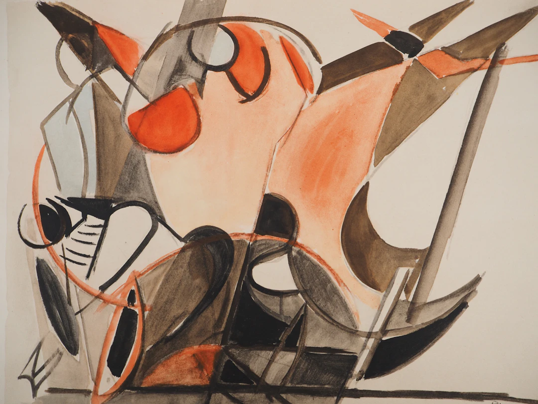 Edouard PIGNON : Secours en mer, le renflouement, Lithographie signée