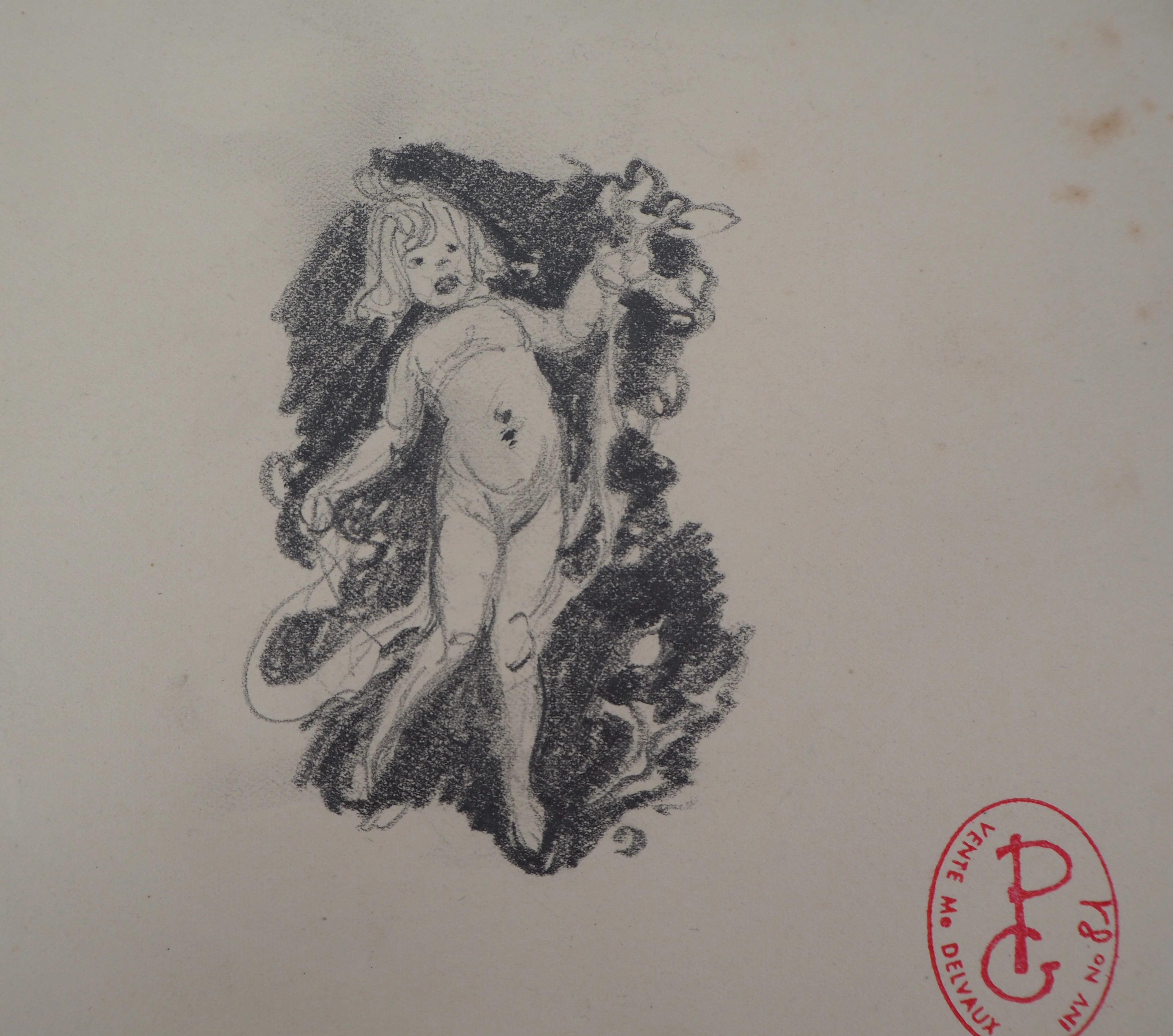 Georges PICARD : Putto - Dessin Original