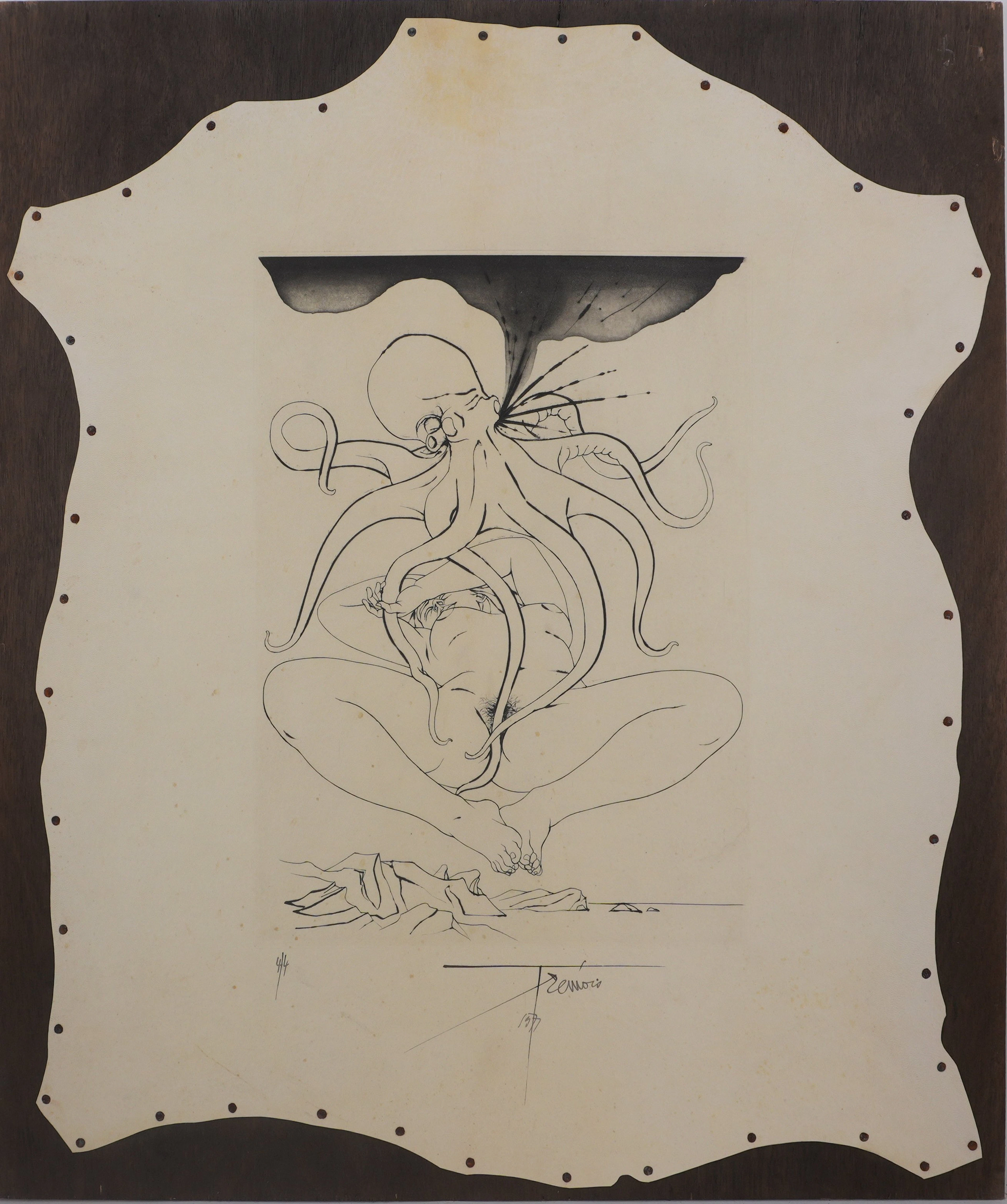 Pierre-Yves TRÉMOIS : Extase maritime - Gravure Originale Signée