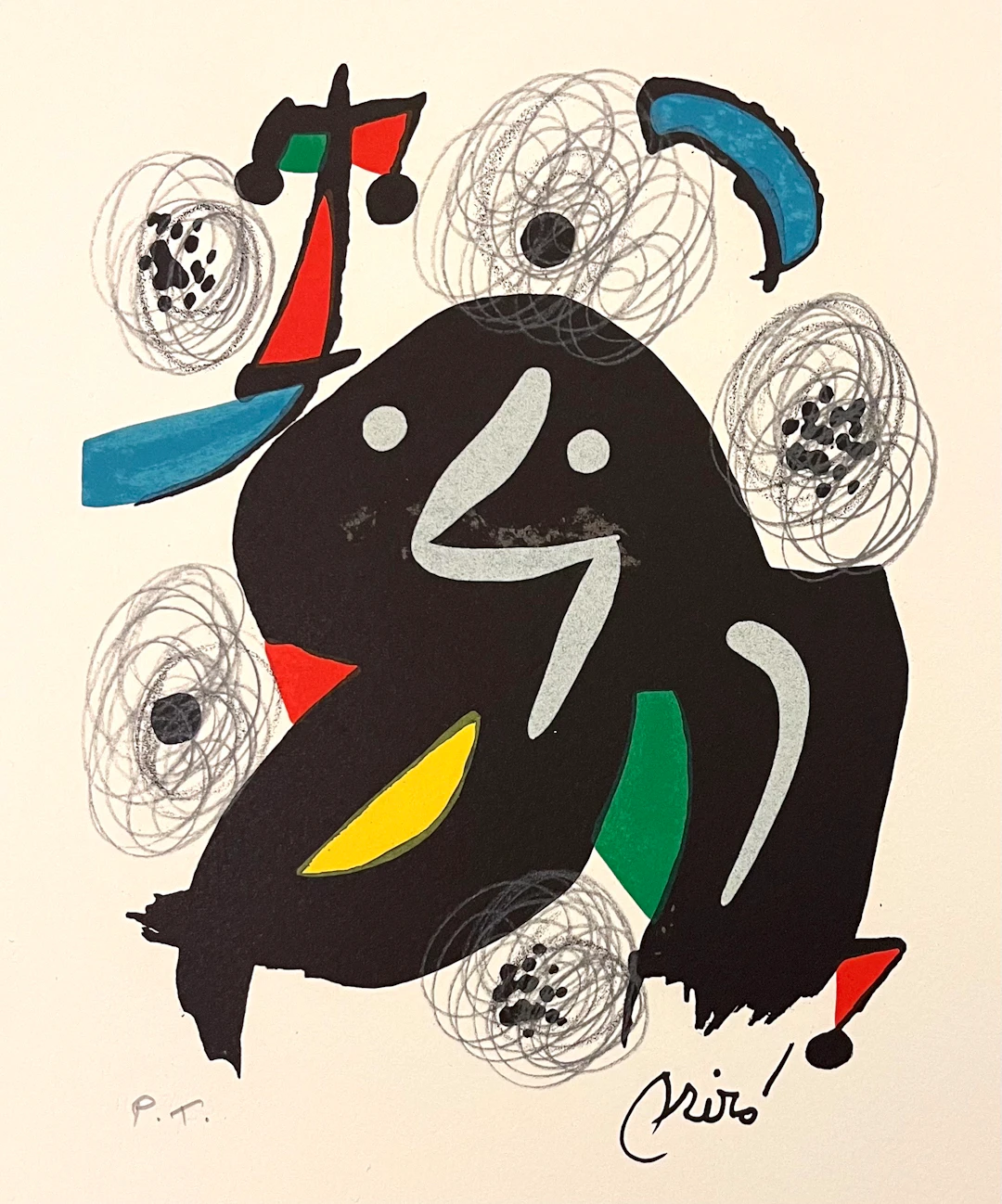 Joan MIRO - La Mélodie Acide, 1980, lithographie