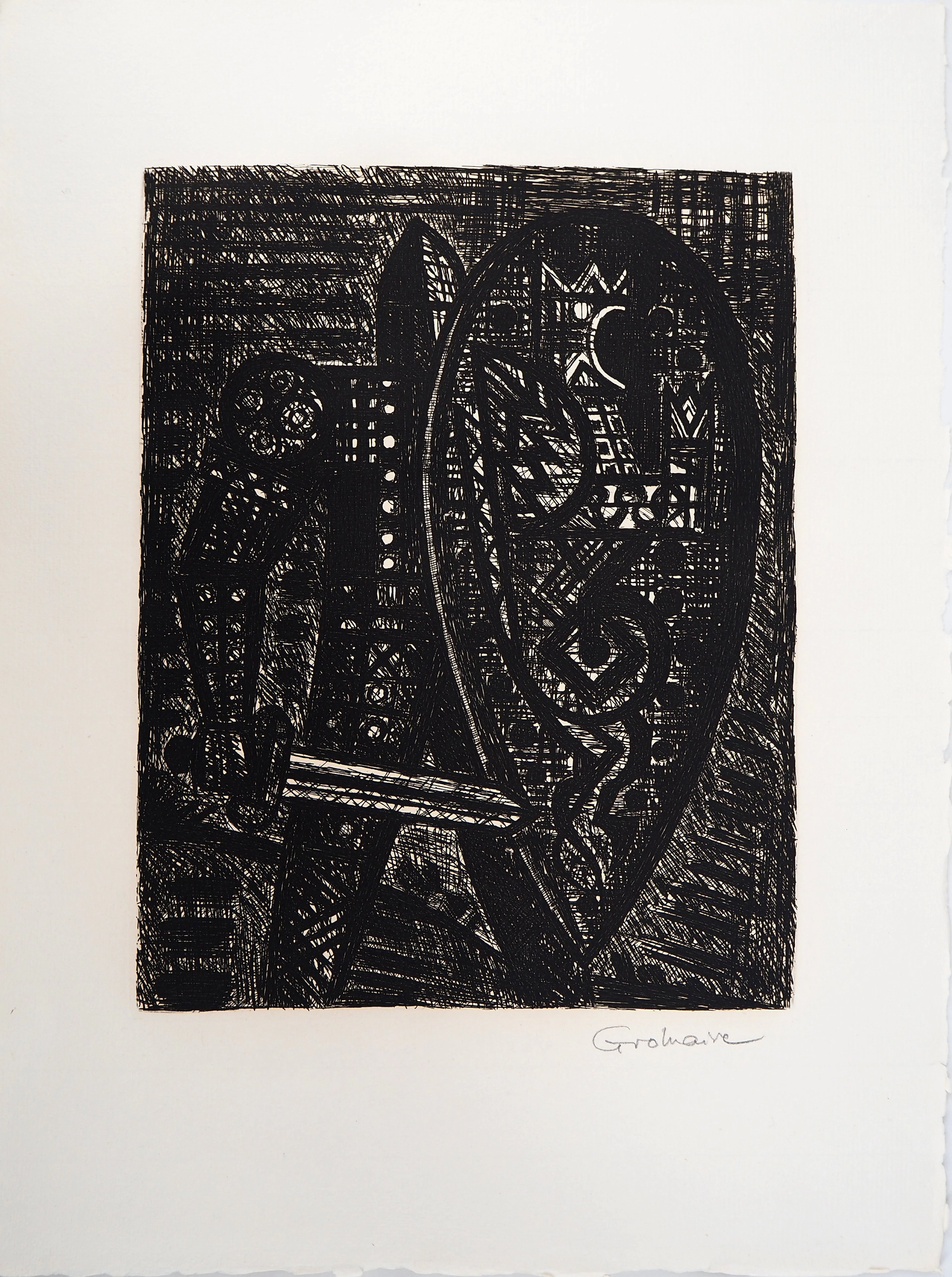 Marcel GROMAIRE - Macbeth, Shakespeare: la révolte du chevalier, 1958