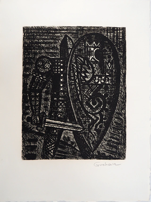 Marcel GROMAIRE - Macbeth, Shakespeare: la révolte du chevalier, 1958