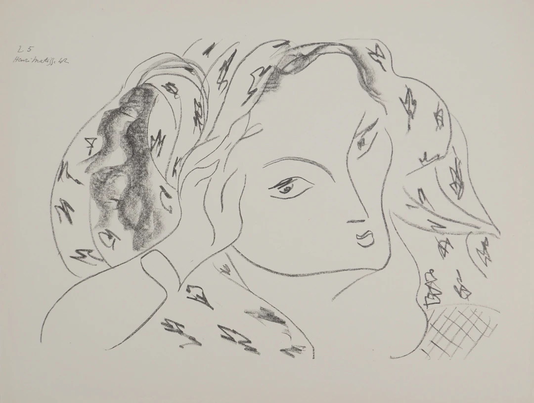 Henri MATISSE : L’orientale, Lithographie signée
