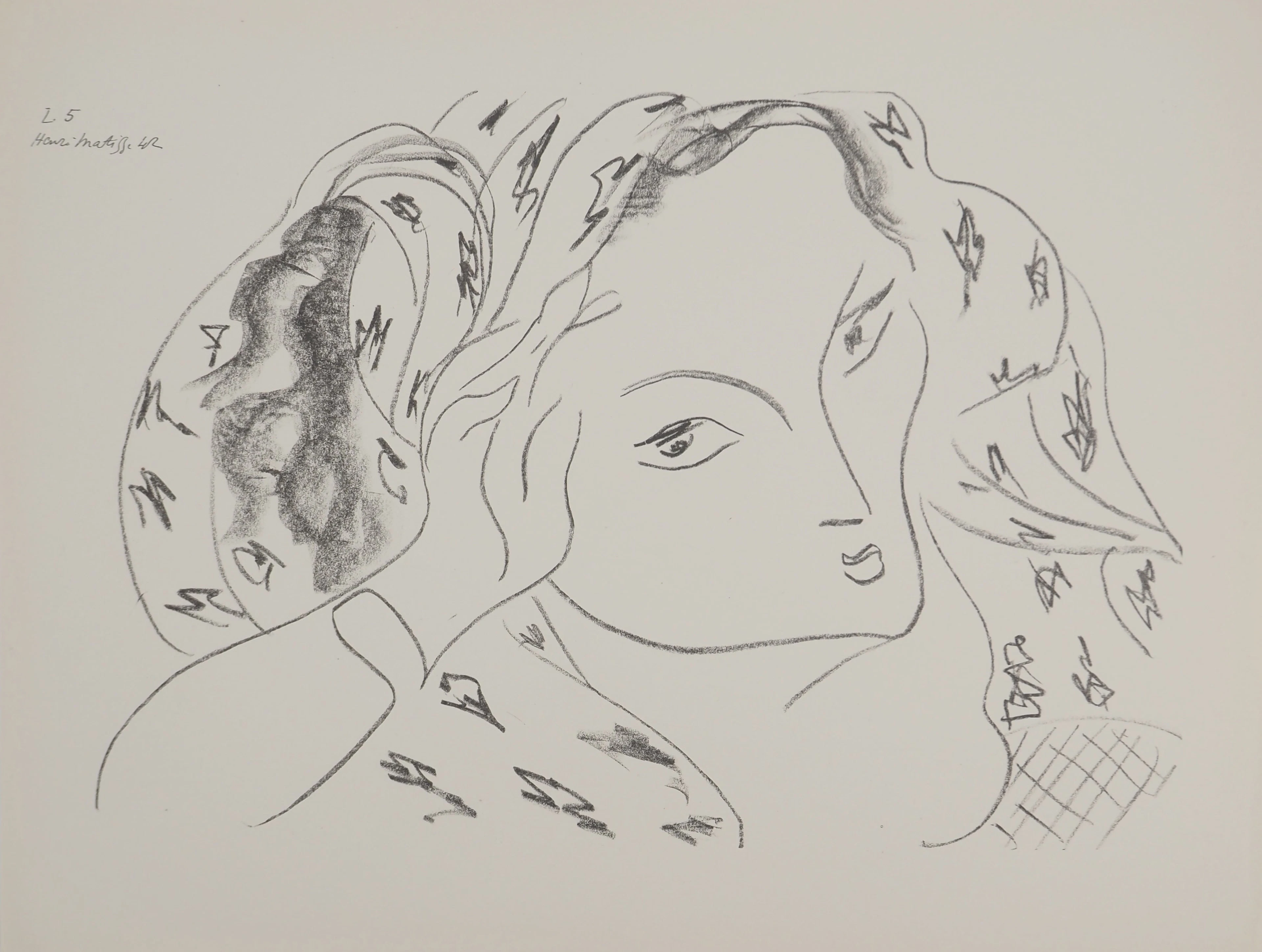 Henri MATISSE : L’orientale, Lithographie signée