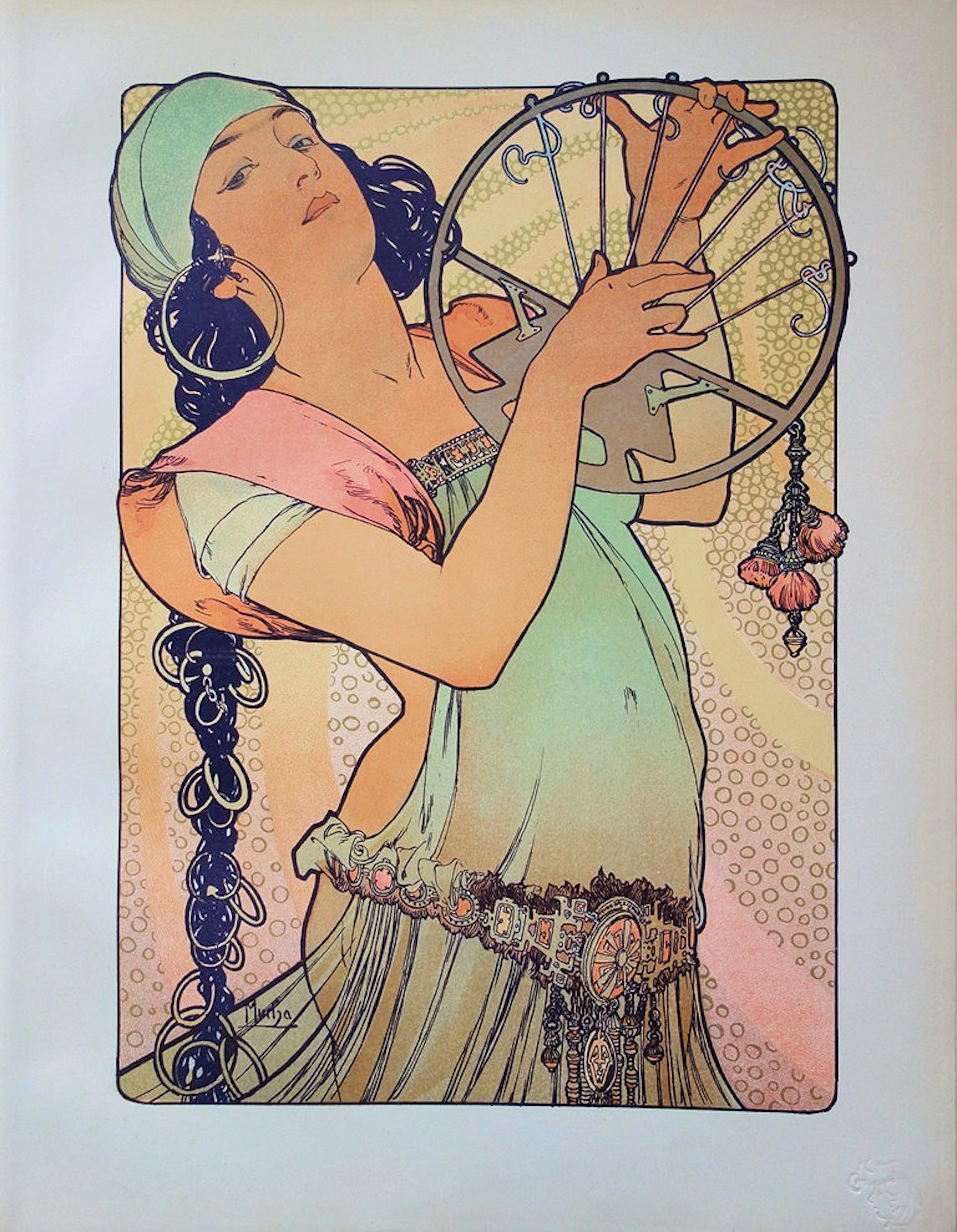 Alphonse MUCHA - Salomé, 1897 - Lithographie signée