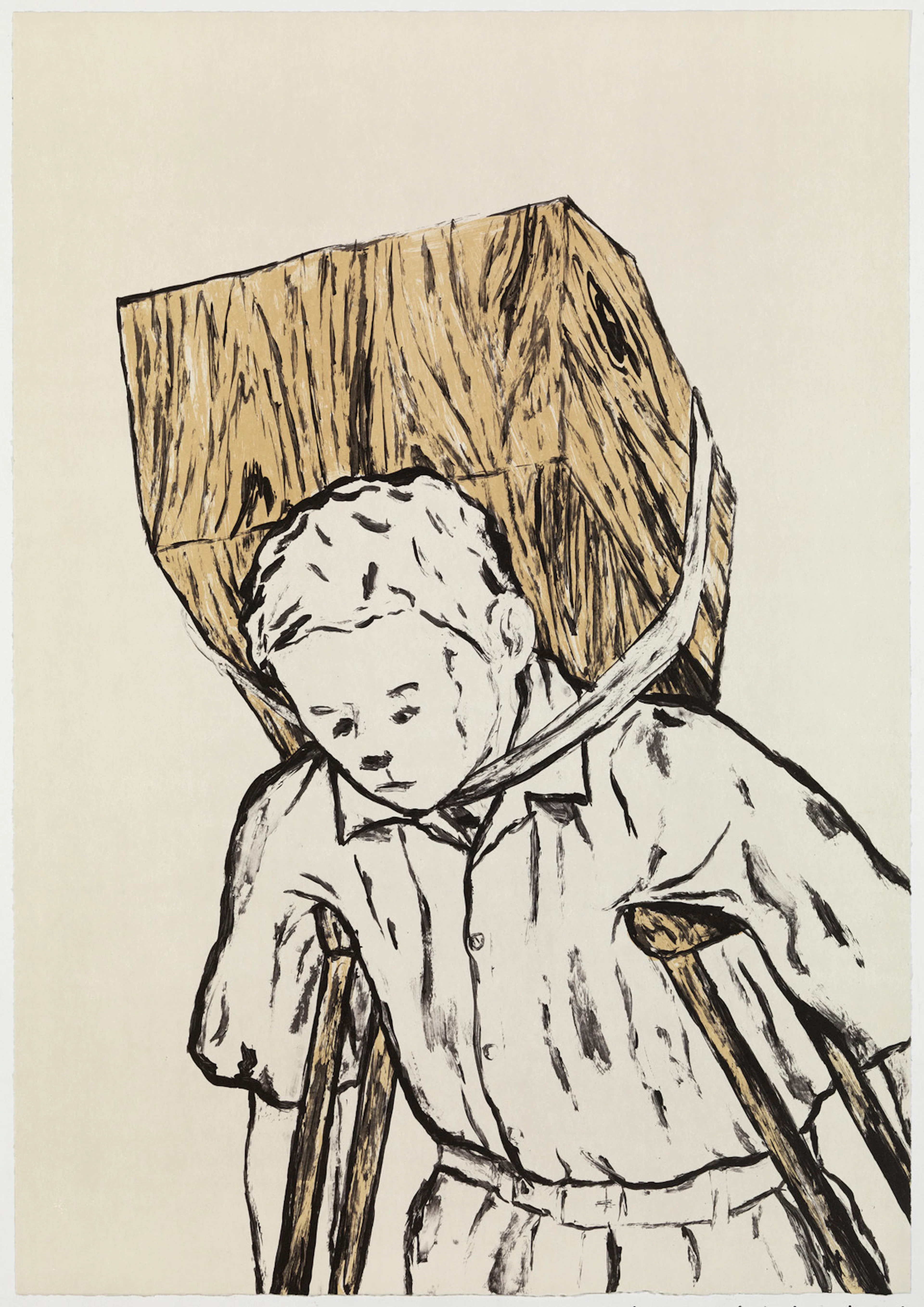 Enrique MARTINEZ CELAYA - The passenger, 2010 - Lithographie signée