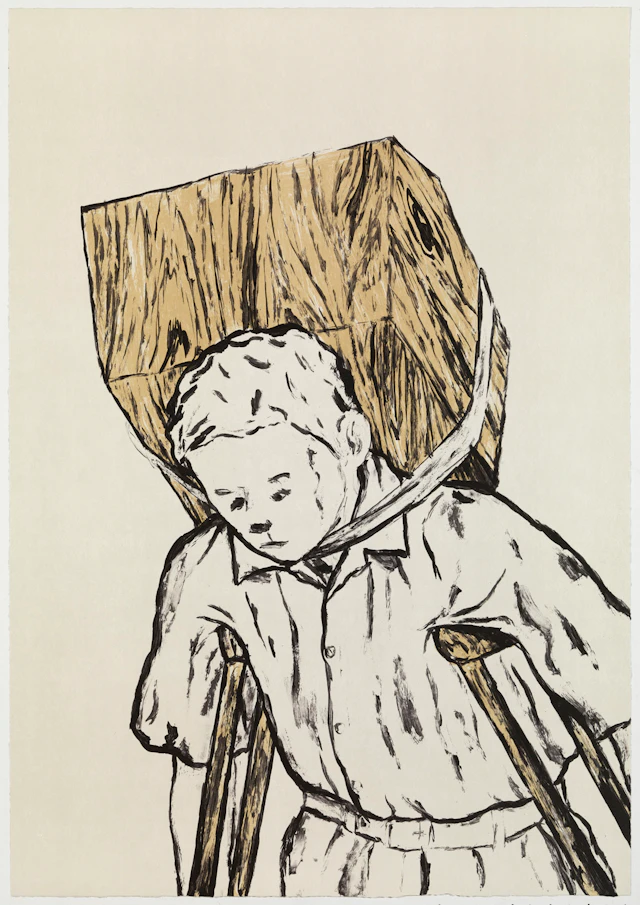 Enrique MARTINEZ CELAYA - The passenger, 2010 - Lithographie signée