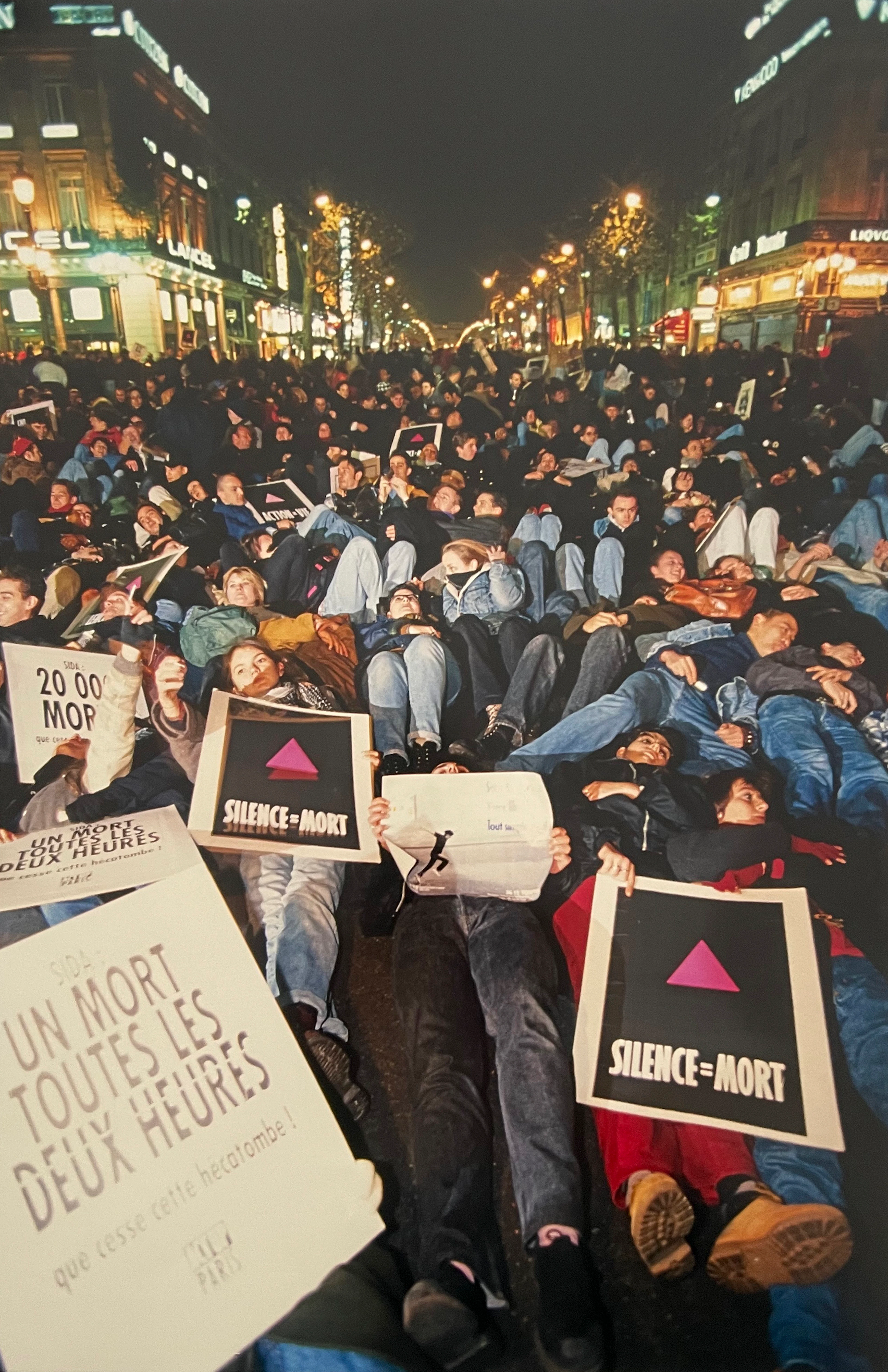 José Nicolas - Act Up 1993 - Tirage Lambda