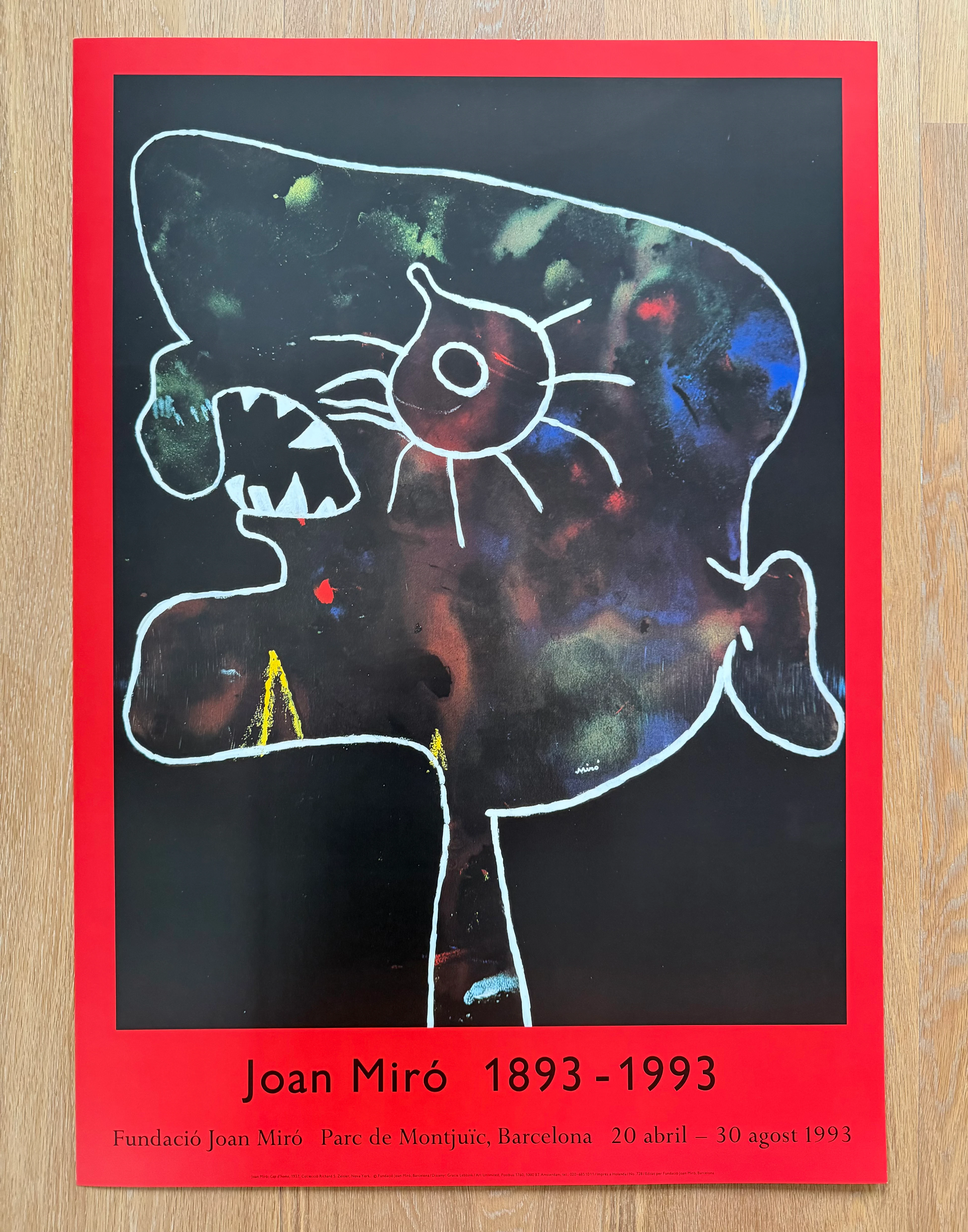 Joan Miró (1893-1983), Cap d’Home, 1937