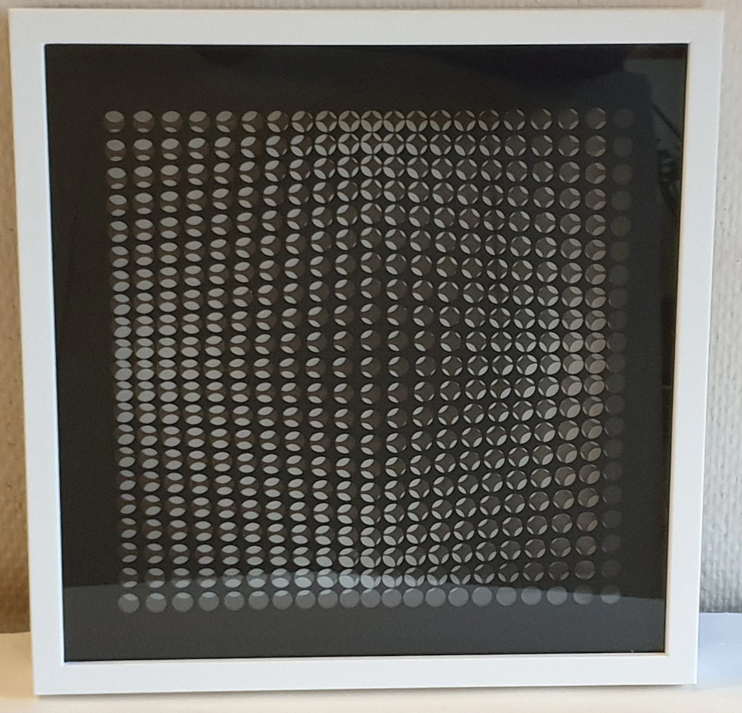 Victor VASARELY (d’après) - Cinétique D, 1973 - Sérigraphie